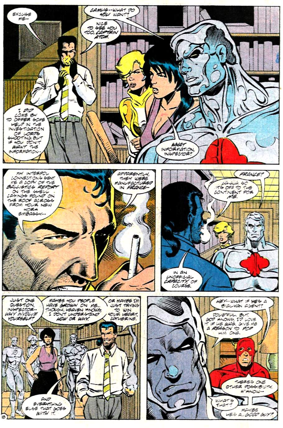 Read online Justice League America comic -  Issue #53 - 19