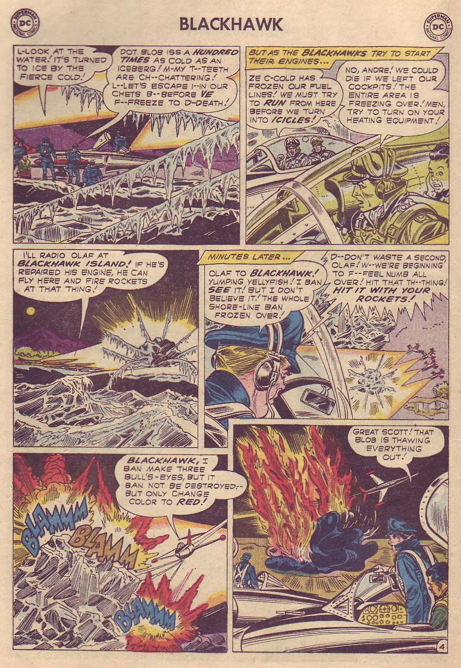 Read online Blackhawk (1957) comic -  Issue #138 - 6