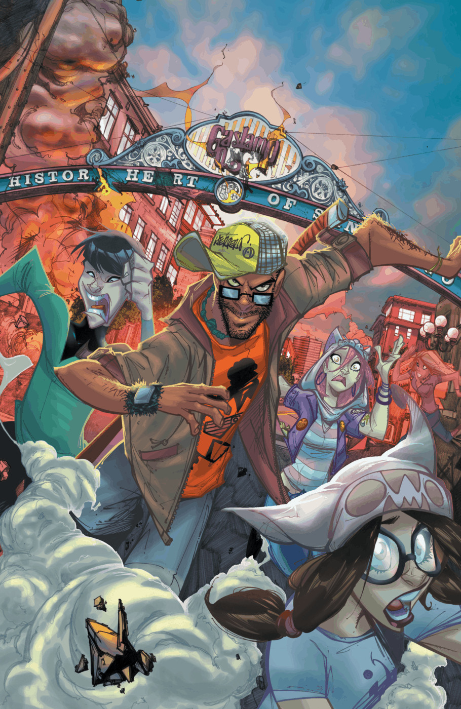 Read online Fanboys vs. Zombies comic -  Issue #7 - 3