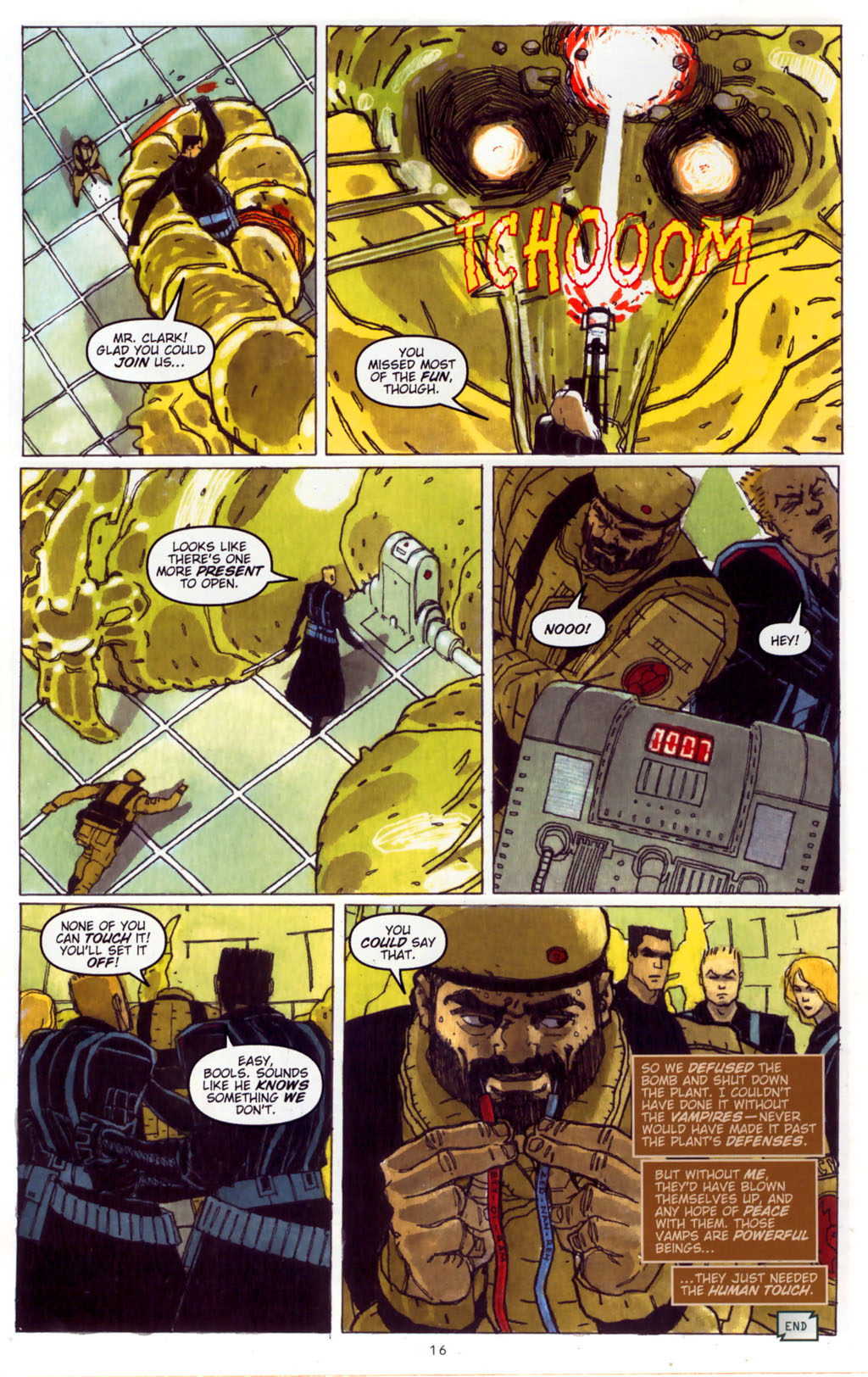 Read online CVO: Covert Vampiric Operations - Human Touch comic -  Issue # Full - 18