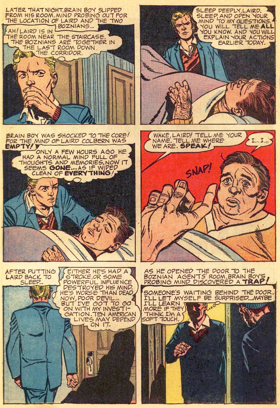 Read online Brain Boy (1962) comic -  Issue #3 - 10
