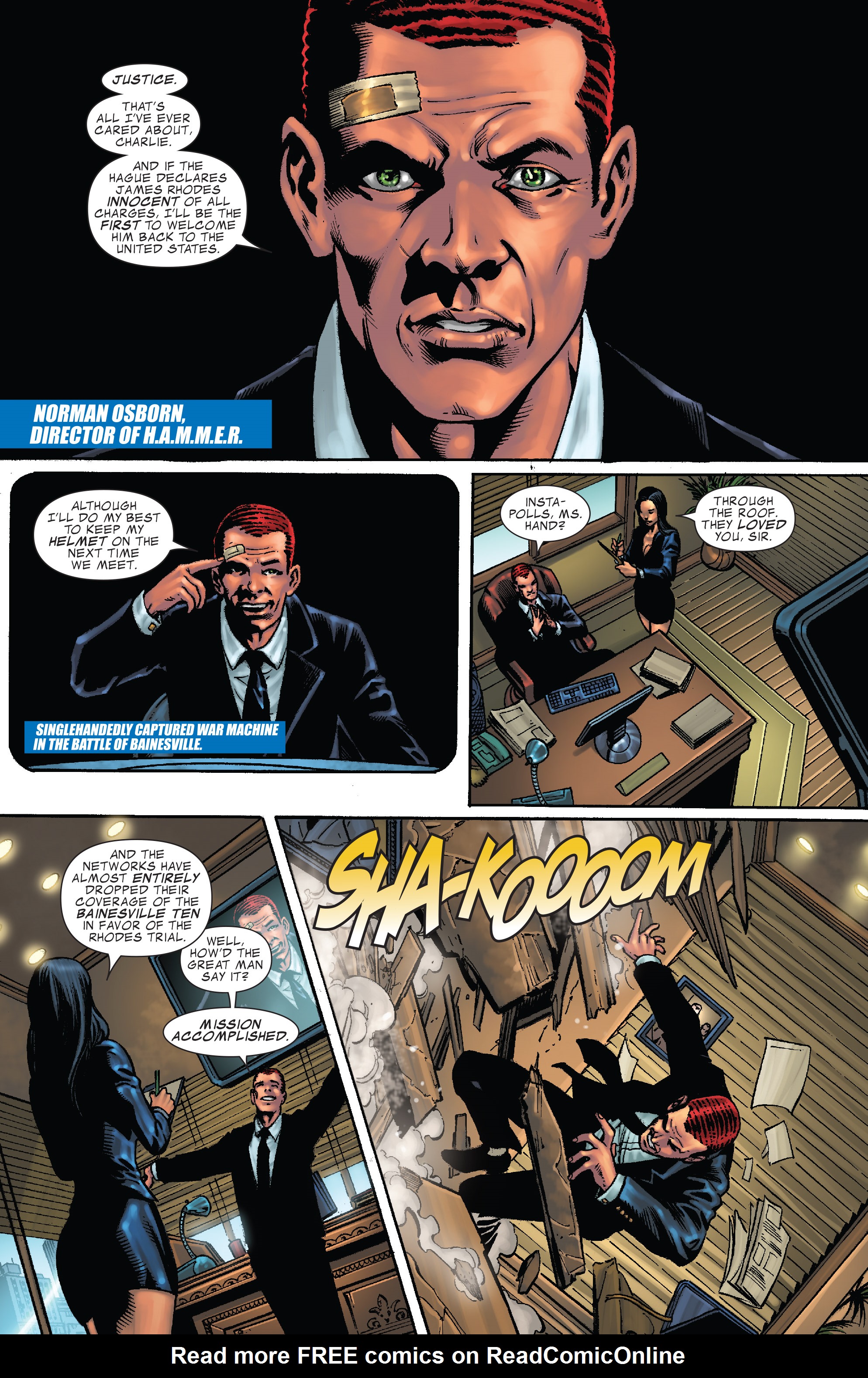 Read online War Machine (2009) comic -  Issue #11 - 9