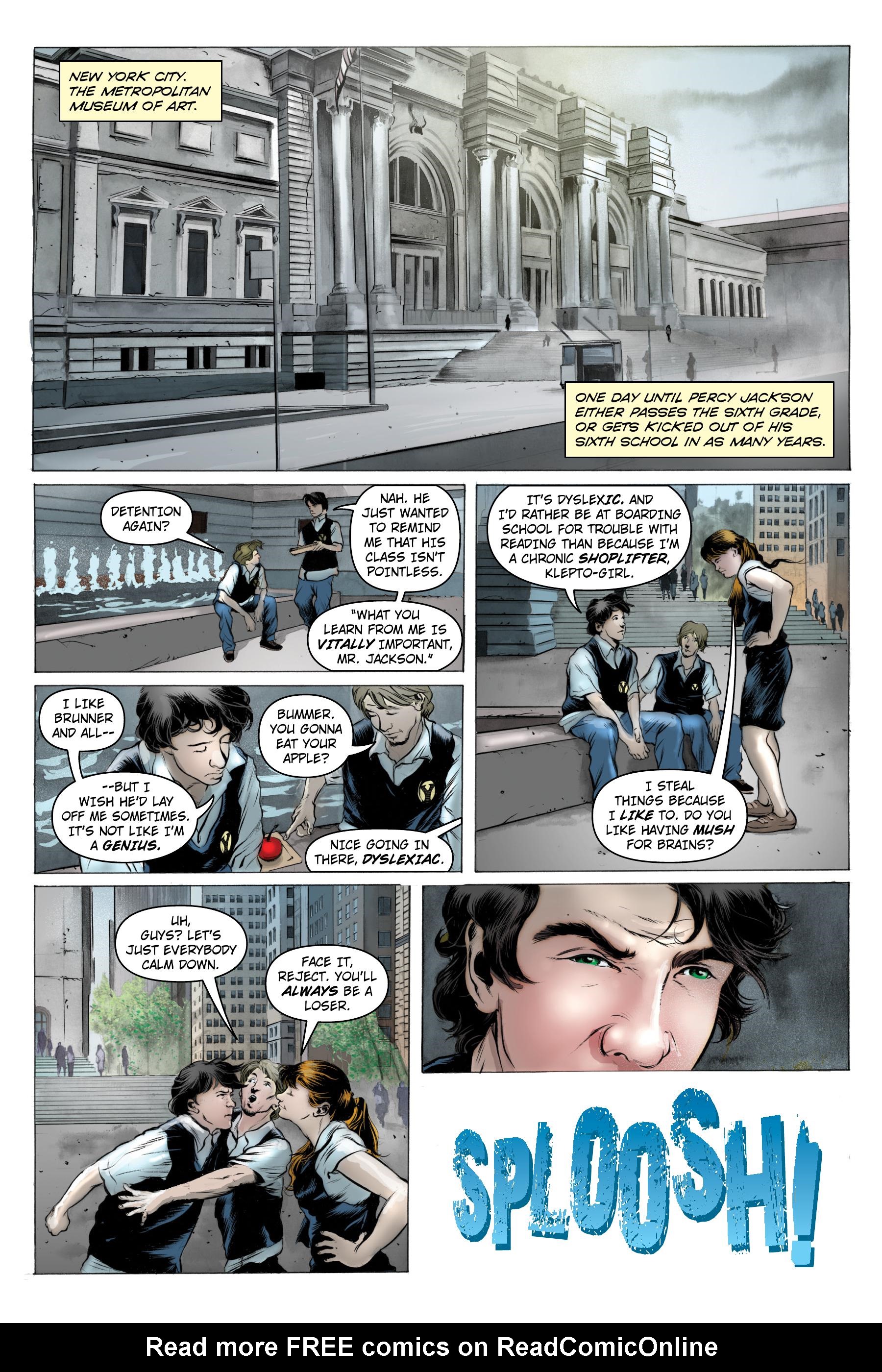 Read online Percy Jackson and the Olympians comic -  Issue # TBP 1 - 6