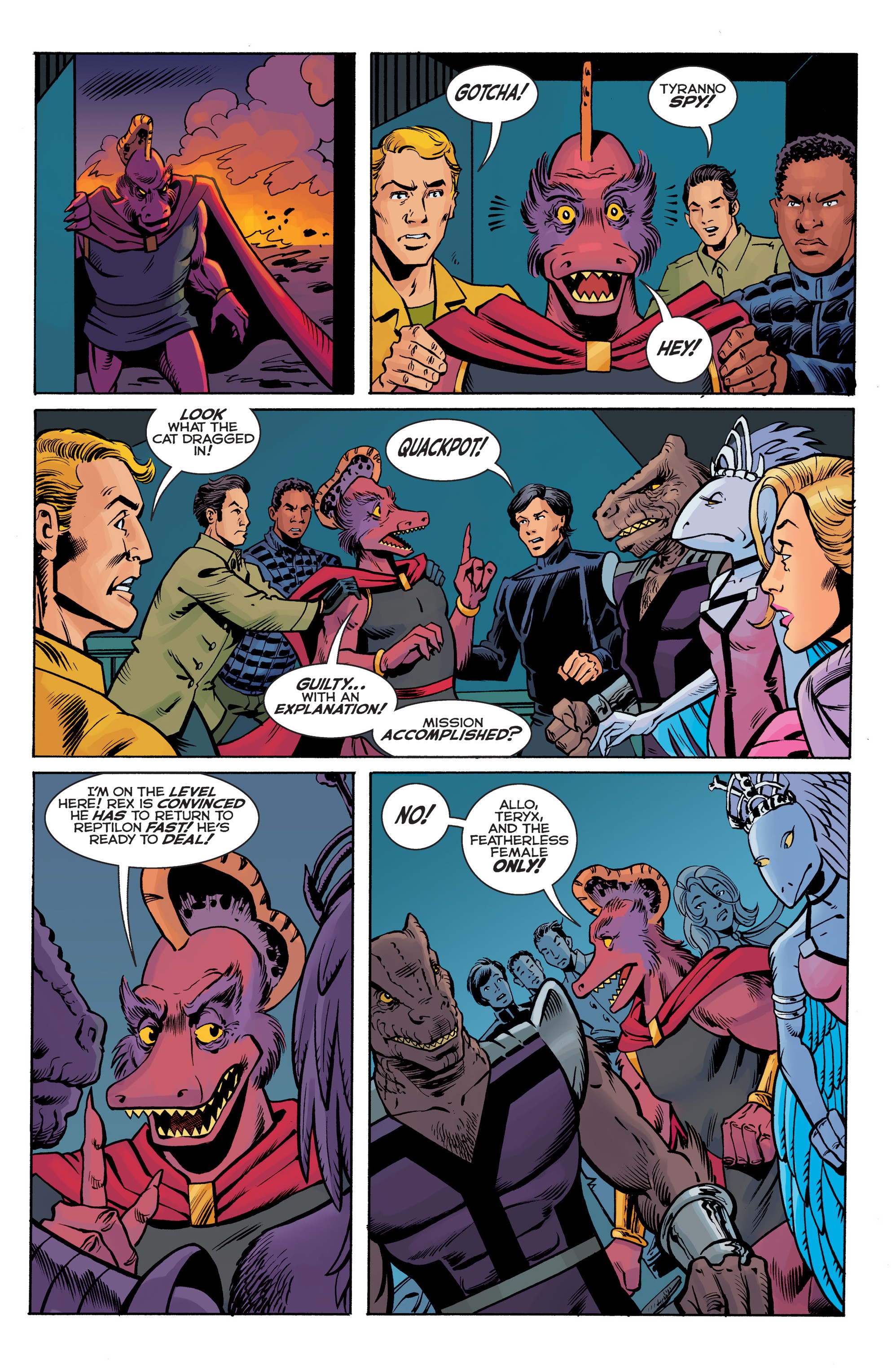 Read online Dinosaucers comic -  Issue #5 - 18