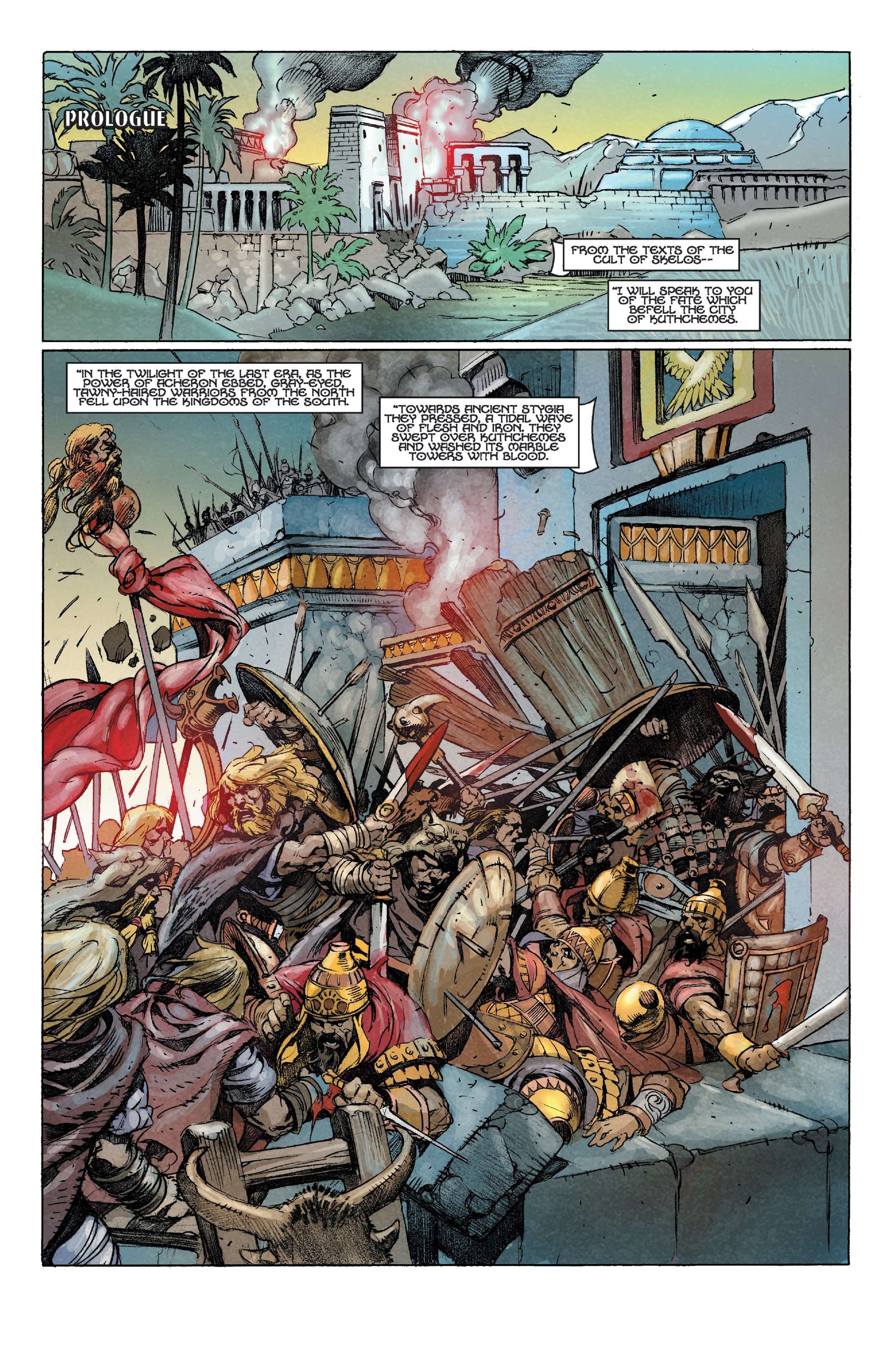 Read online Conan Chronicles Epic Collection comic -  Issue # TPB The Battle of Shamla Pass (Part 1) - 6