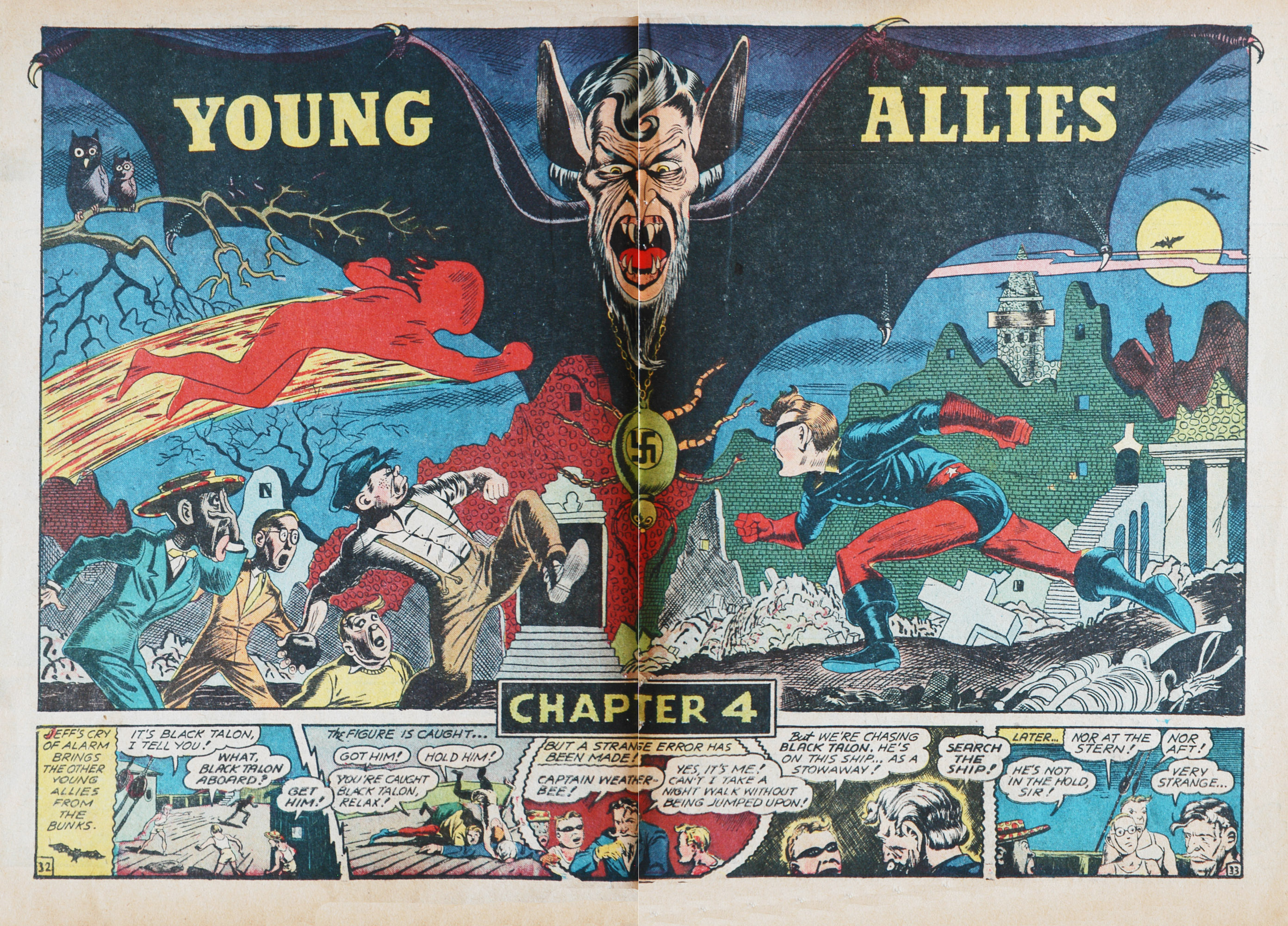 Read online Young Allies Comics comic -  Issue #2 - 34