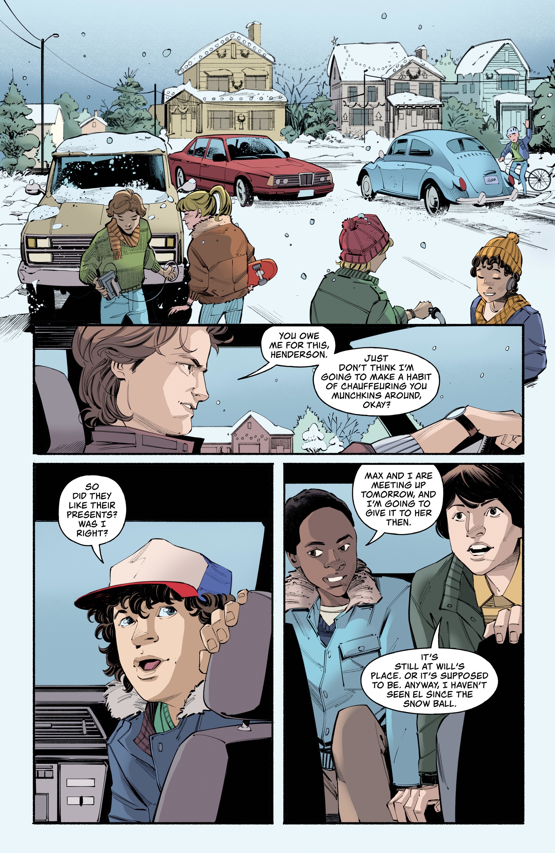 Read online Stranger Things Holiday Specials comic -  Issue # TPB - 31