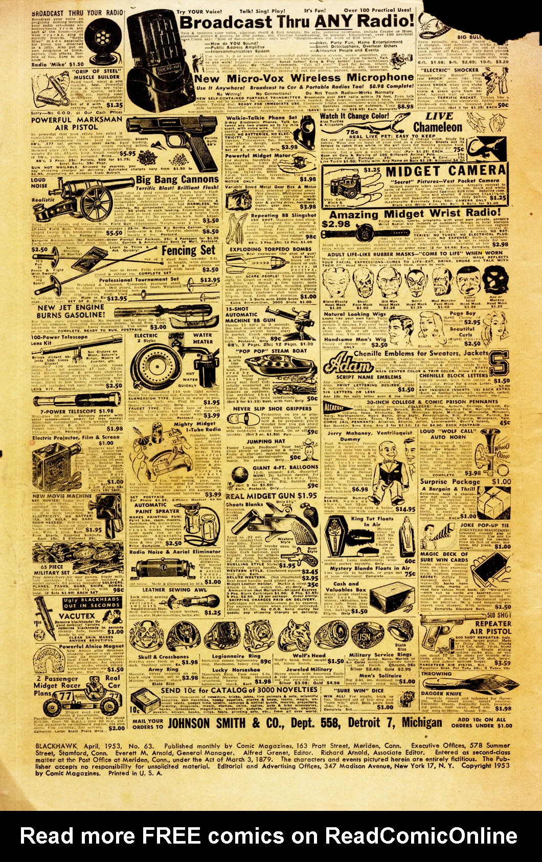 Read online Blackhawk (1957) comic -  Issue #63 - 2