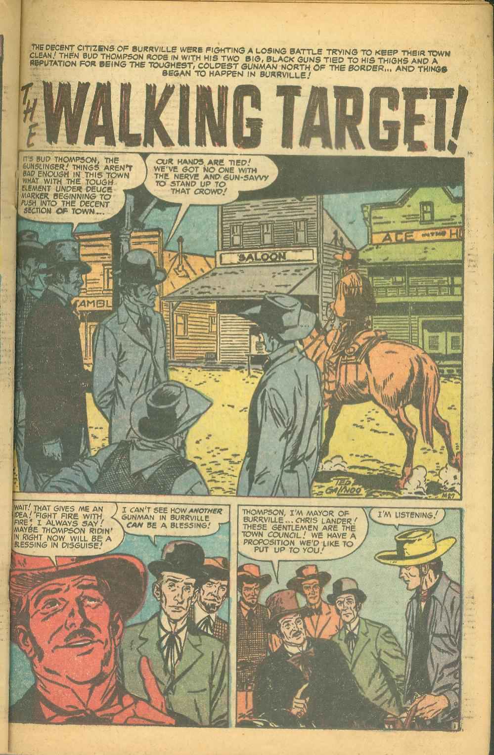 Read online Quick-Trigger Western comic -  Issue #18 - 21