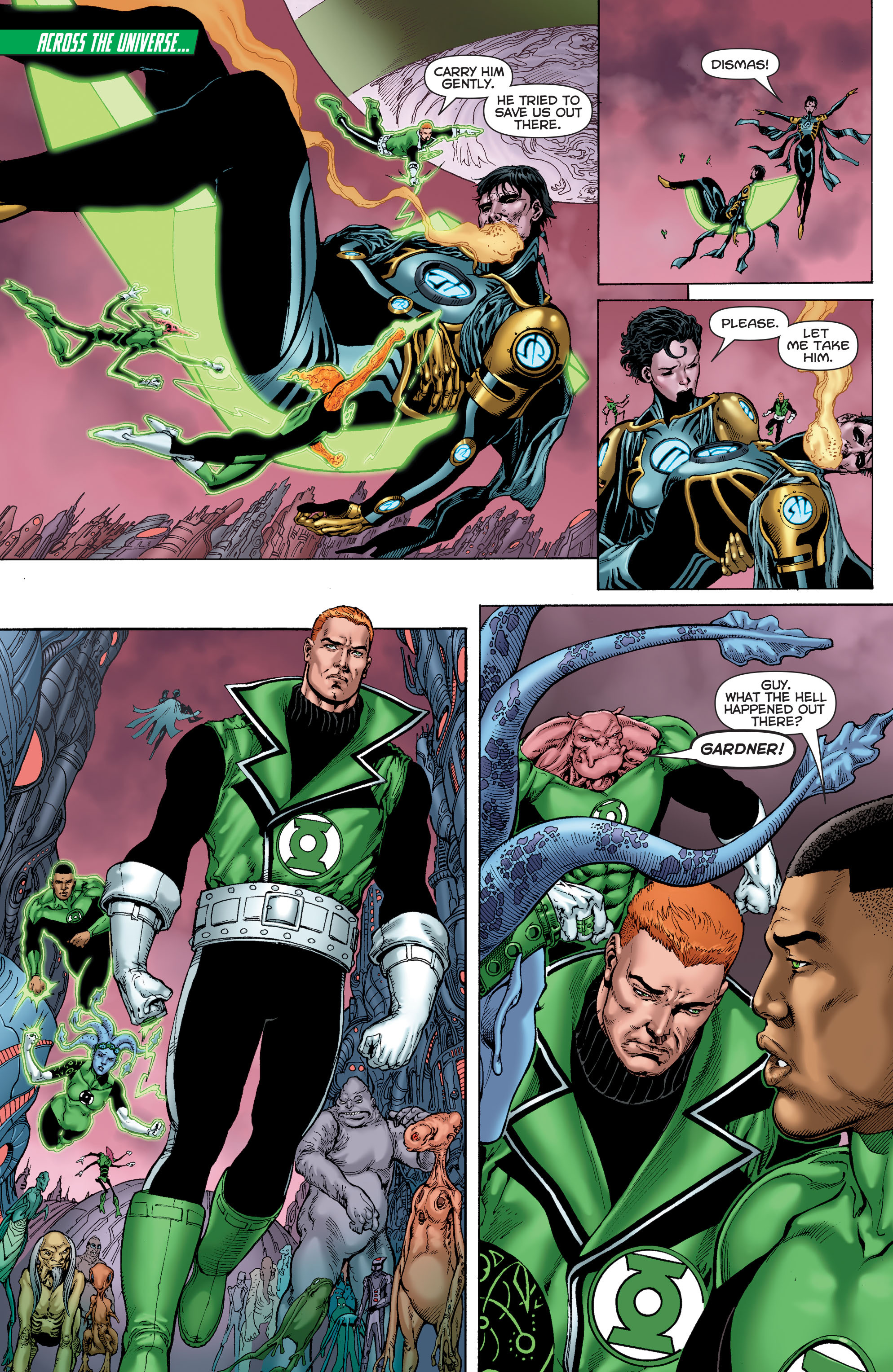 Read online Green Lantern Corps: Edge of Oblivion comic -  Issue #3 - 5