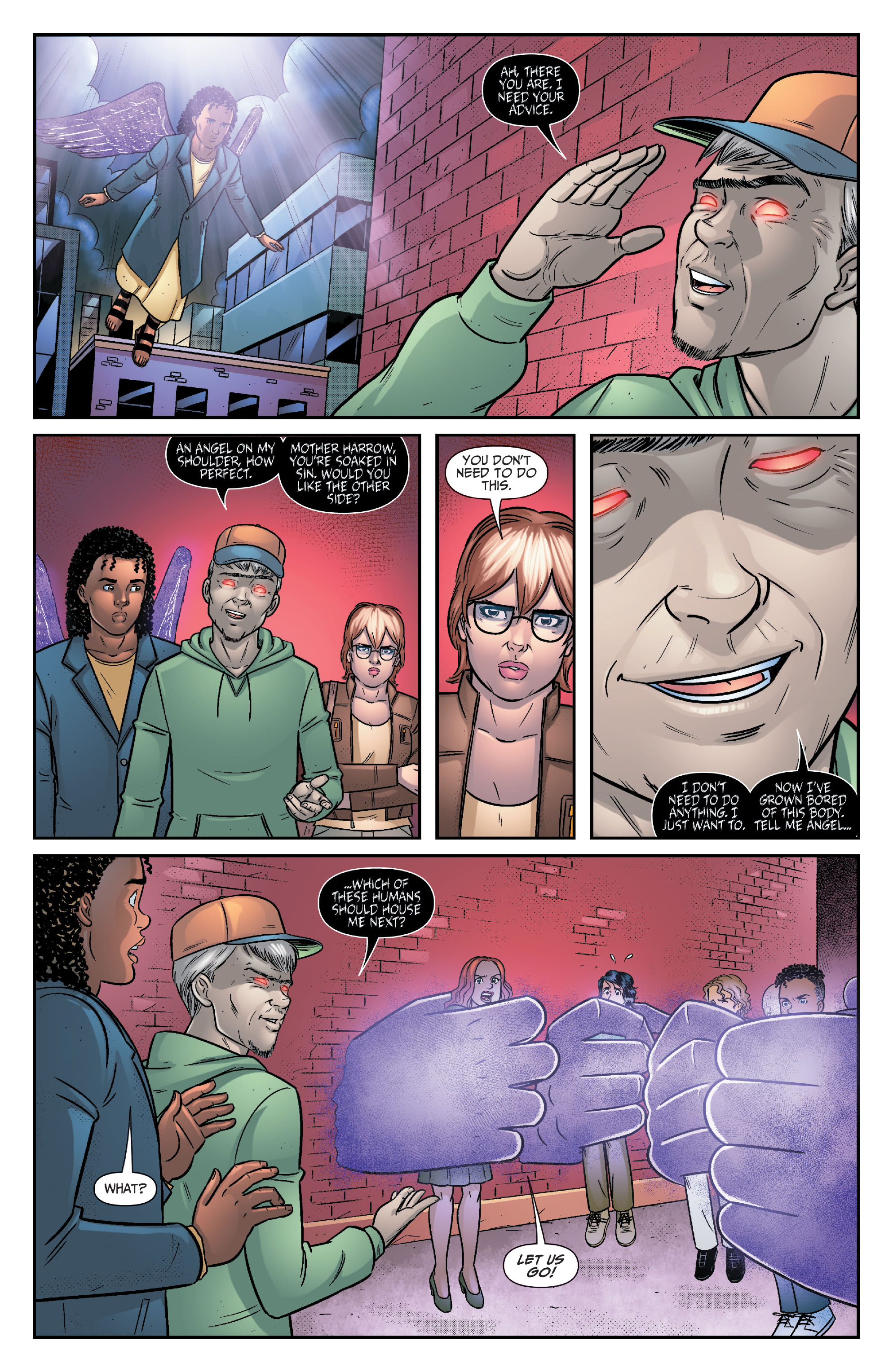 Read online Exorsisters comic -  Issue #6 - 21