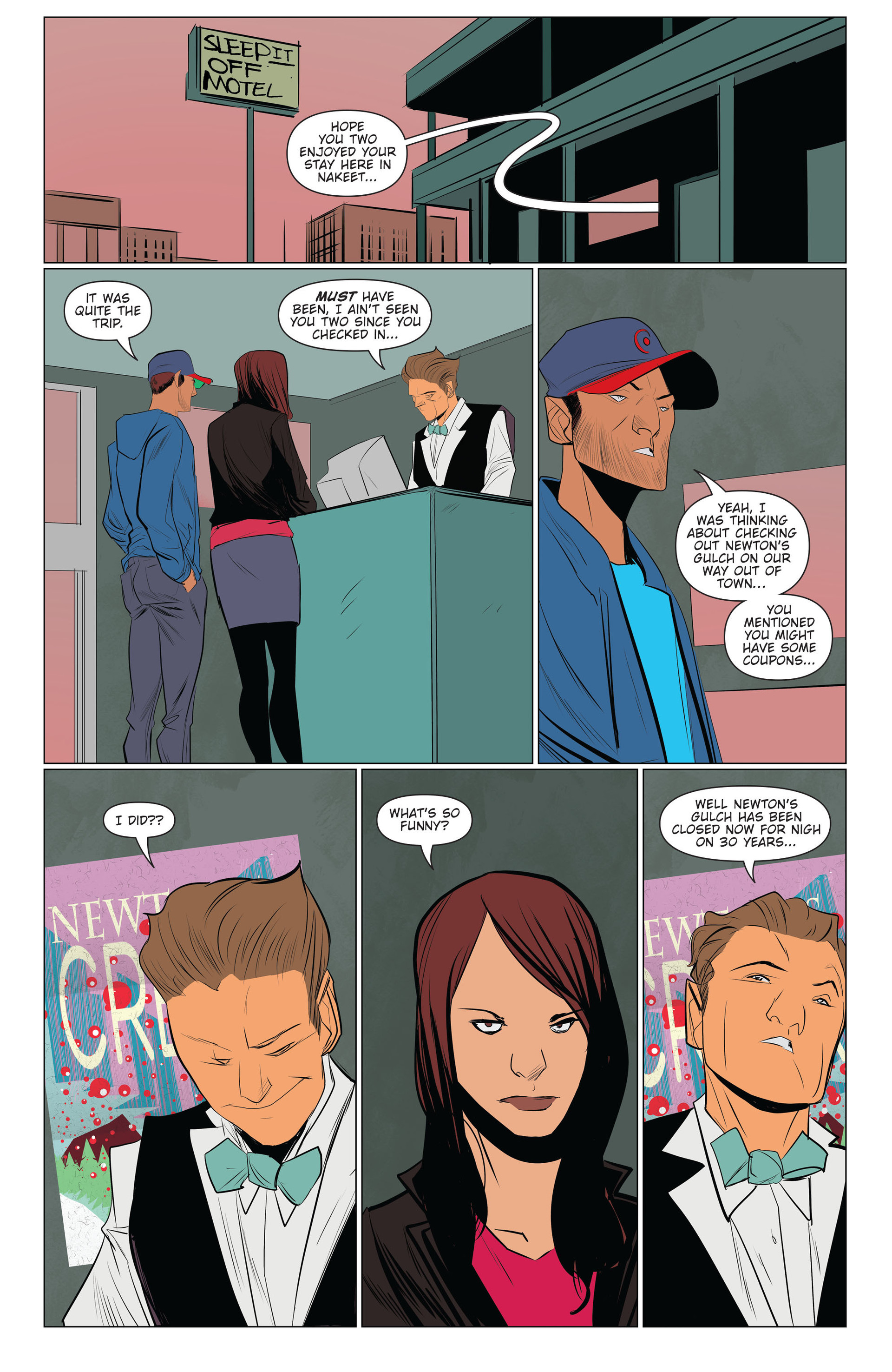 Read online FBP: Federal Bureau of Physics comic -  Issue #13 - 14