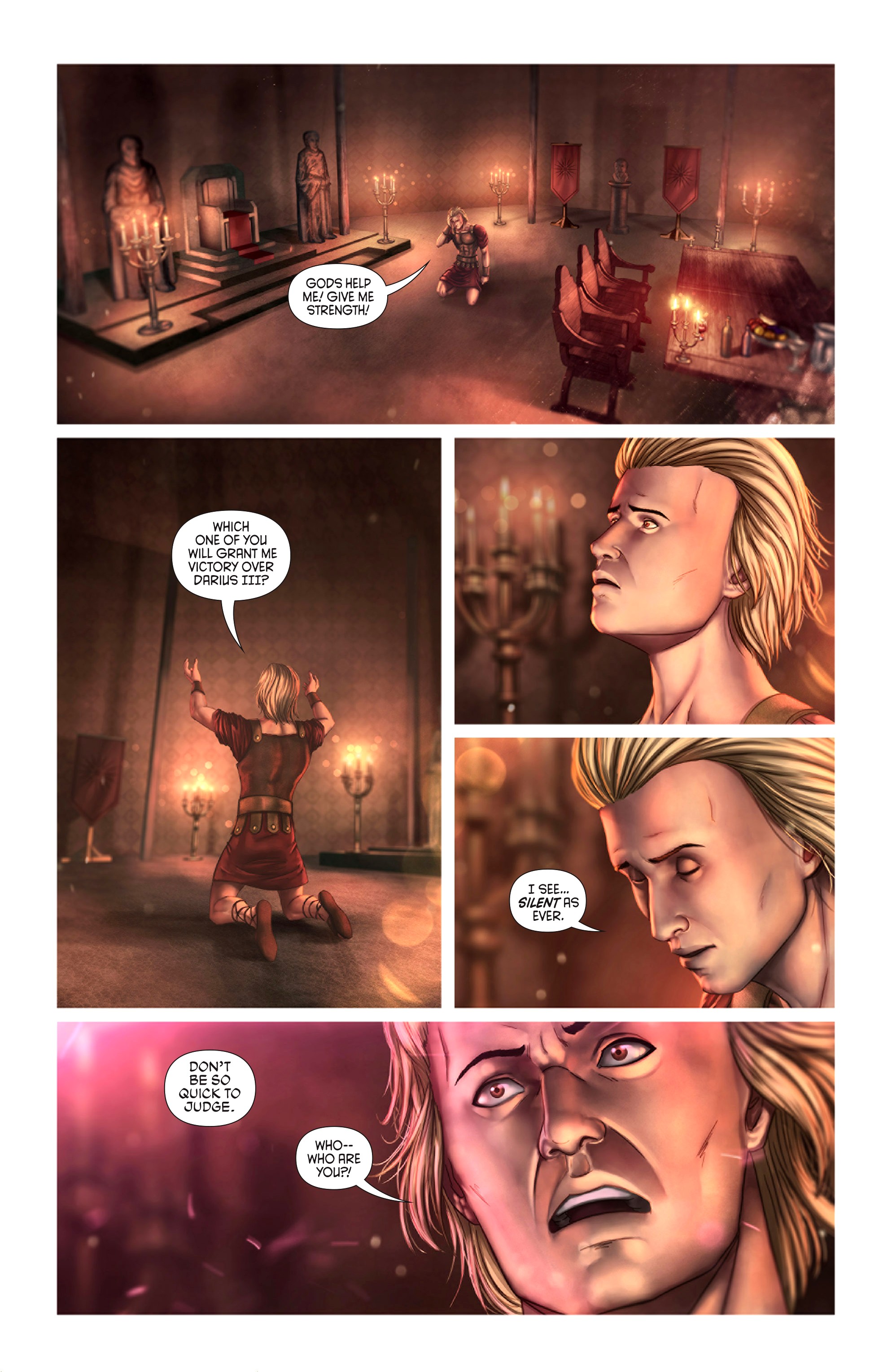 Read online Knights of the Golden Sun comic -  Issue #5 - 4