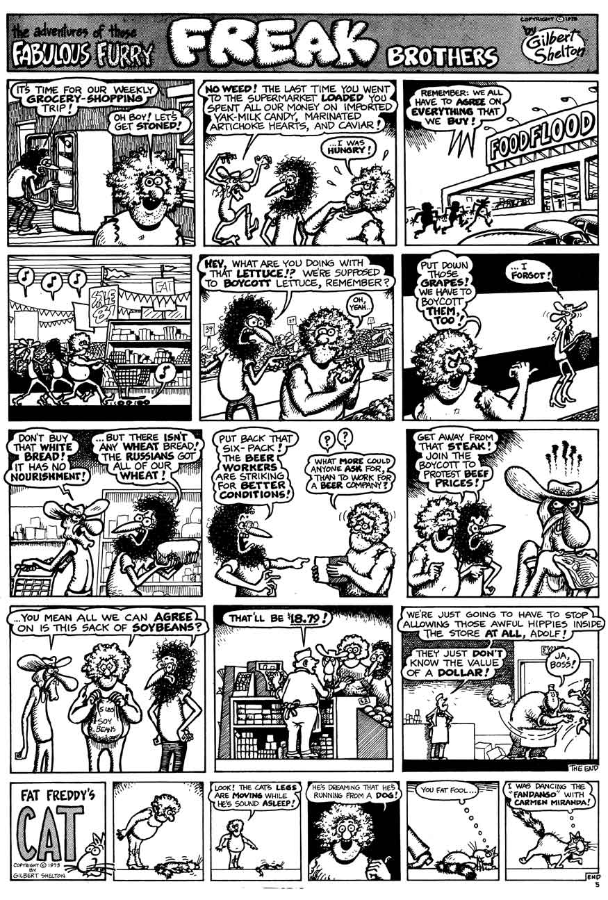 The Fabulous Furry Freak Brothers issue 3 - Page 7