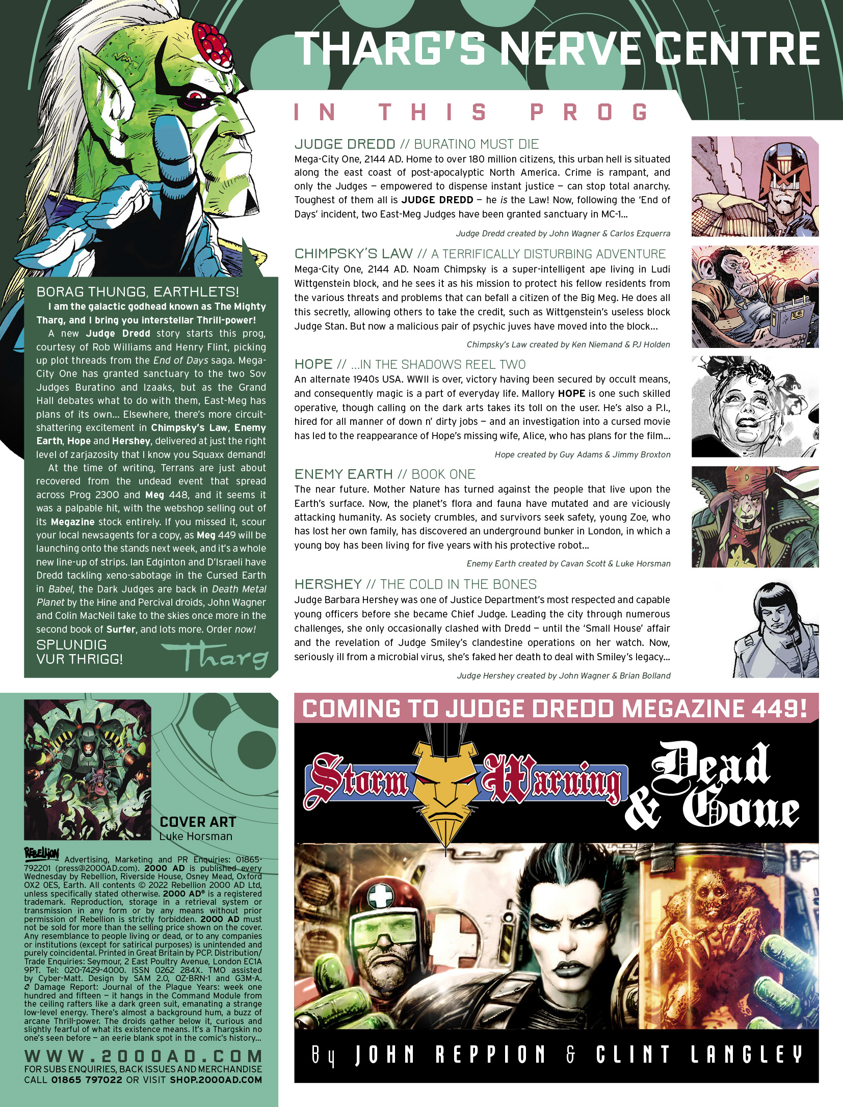 Read online 2000 AD comic -  Issue #2303 - 2