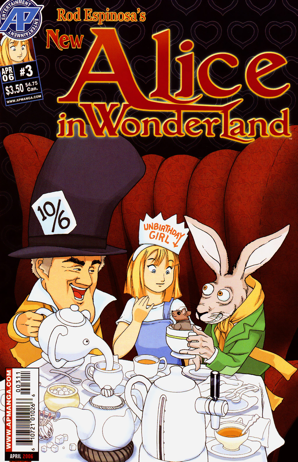 Read online New Alice in Wonderland comic -  Issue #3 - 1