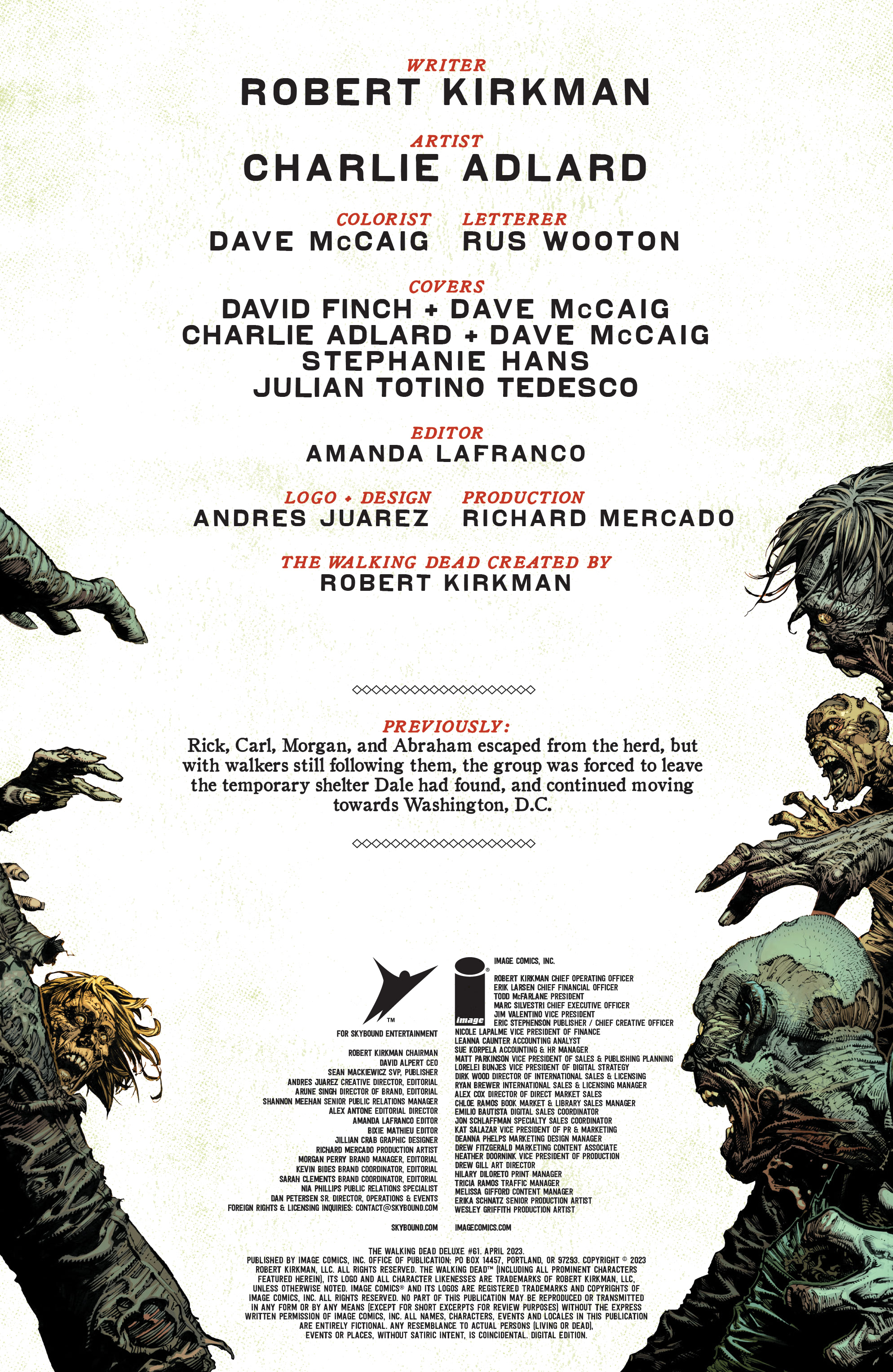 Read online The Walking Dead Deluxe comic -  Issue #61 - 2