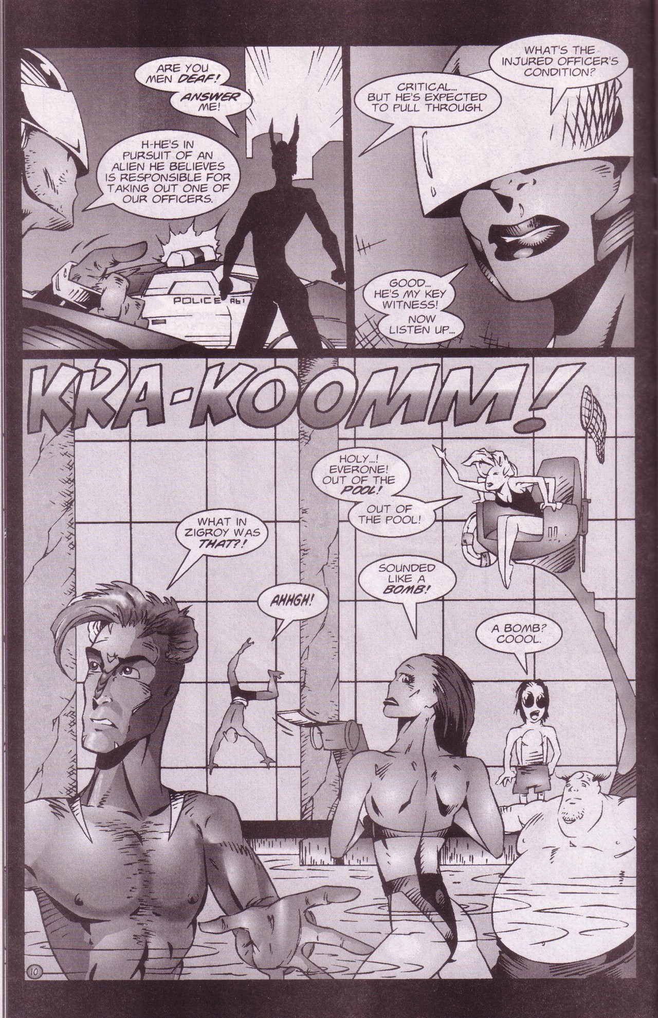 Read online Zen Intergalactic Ninja: Starquest comic -  Issue #4 - 12