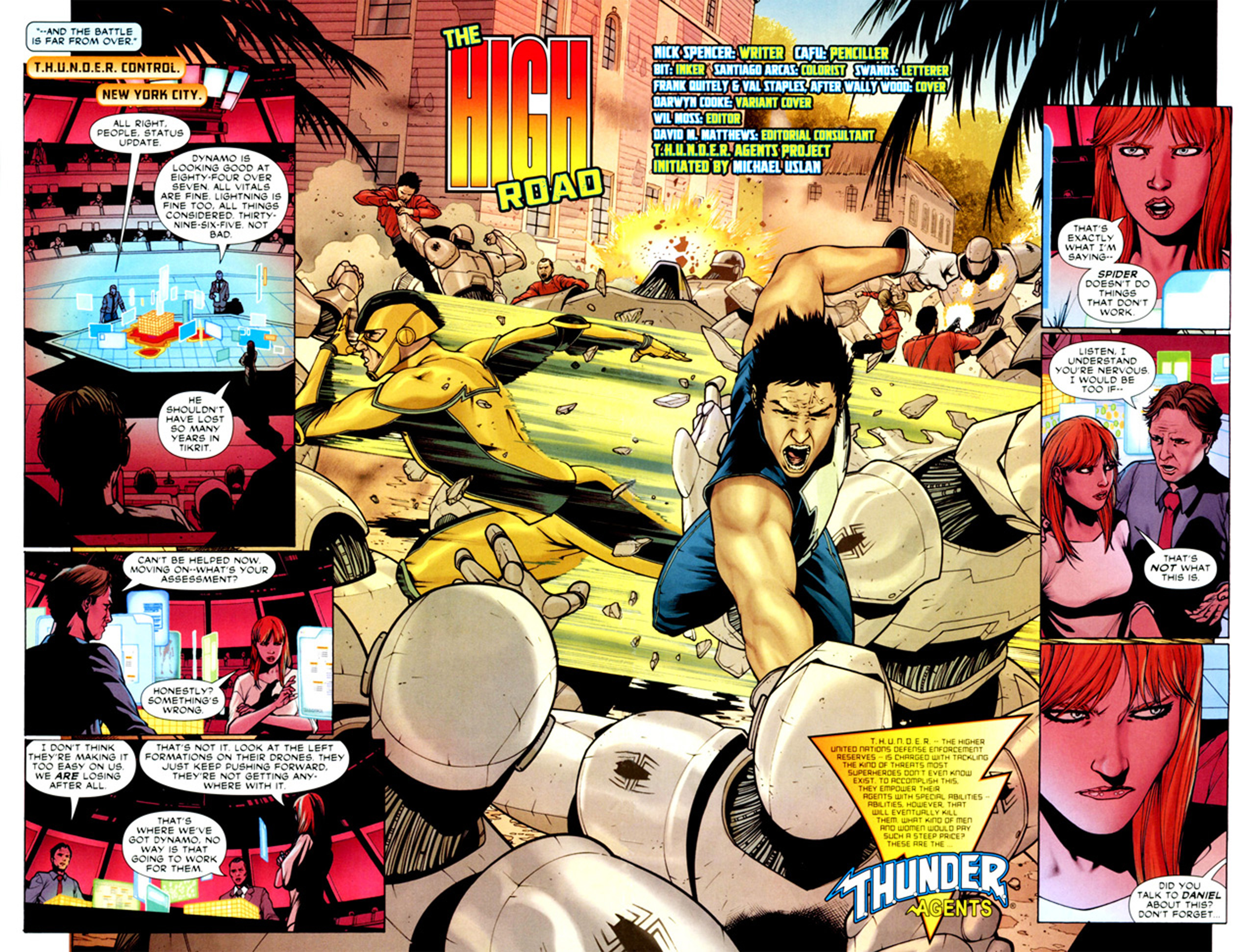 Read online T.H.U.N.D.E.R. Agents (2011) comic -  Issue #1 - 9