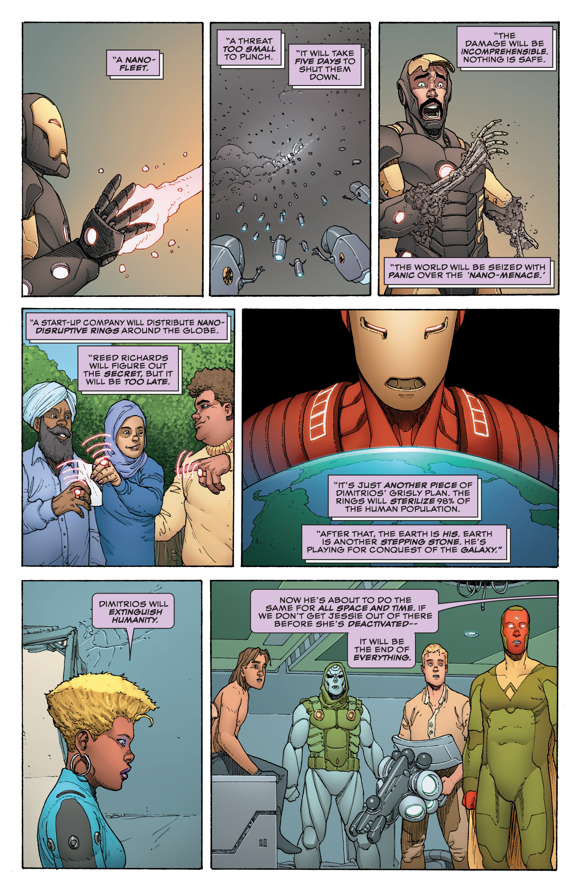 Read online Avengers A.I. comic -  Issue #11 - 13