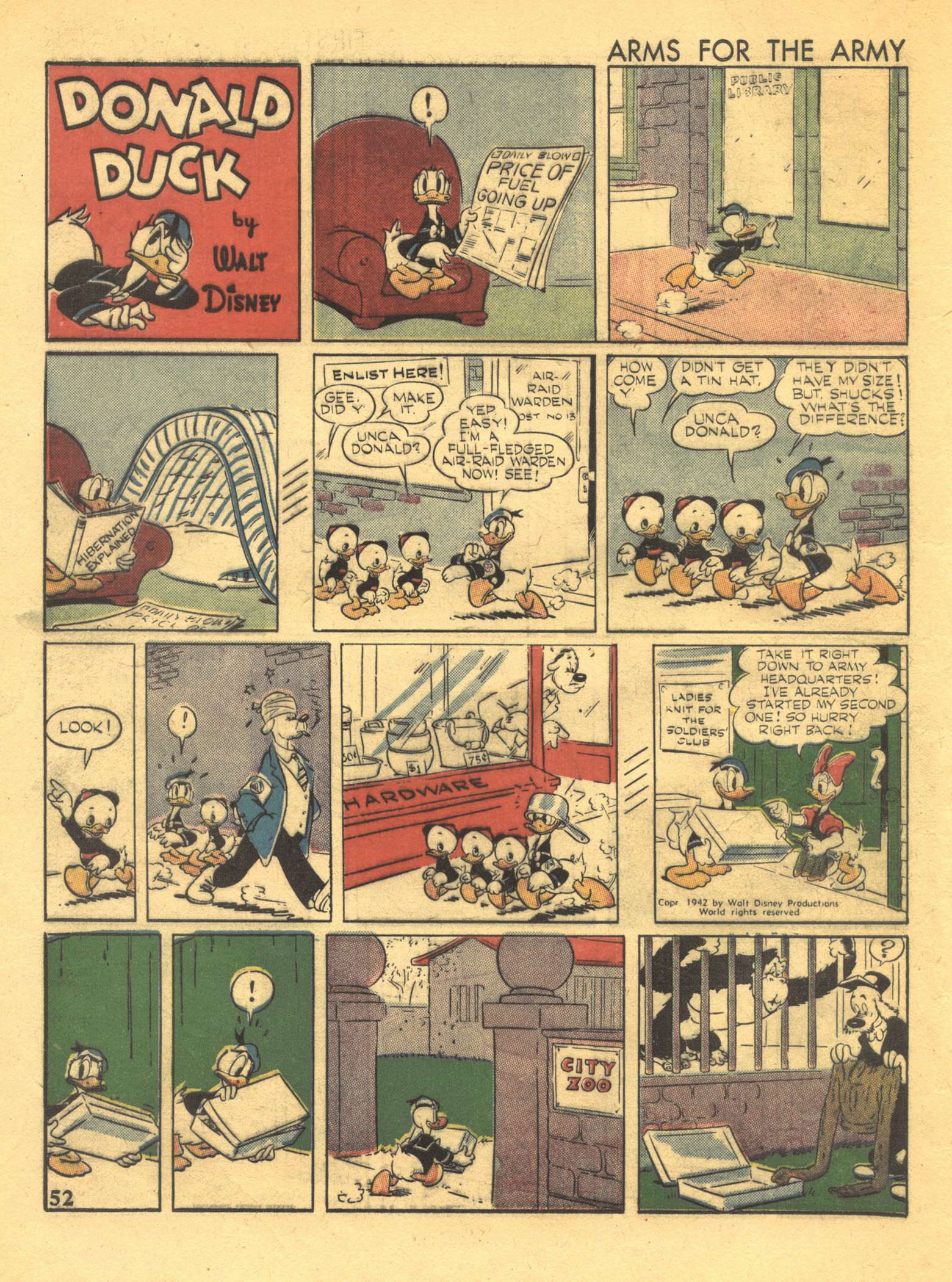 Read online Walt Disney's Comics and Stories comic -  Issue #25 - 55