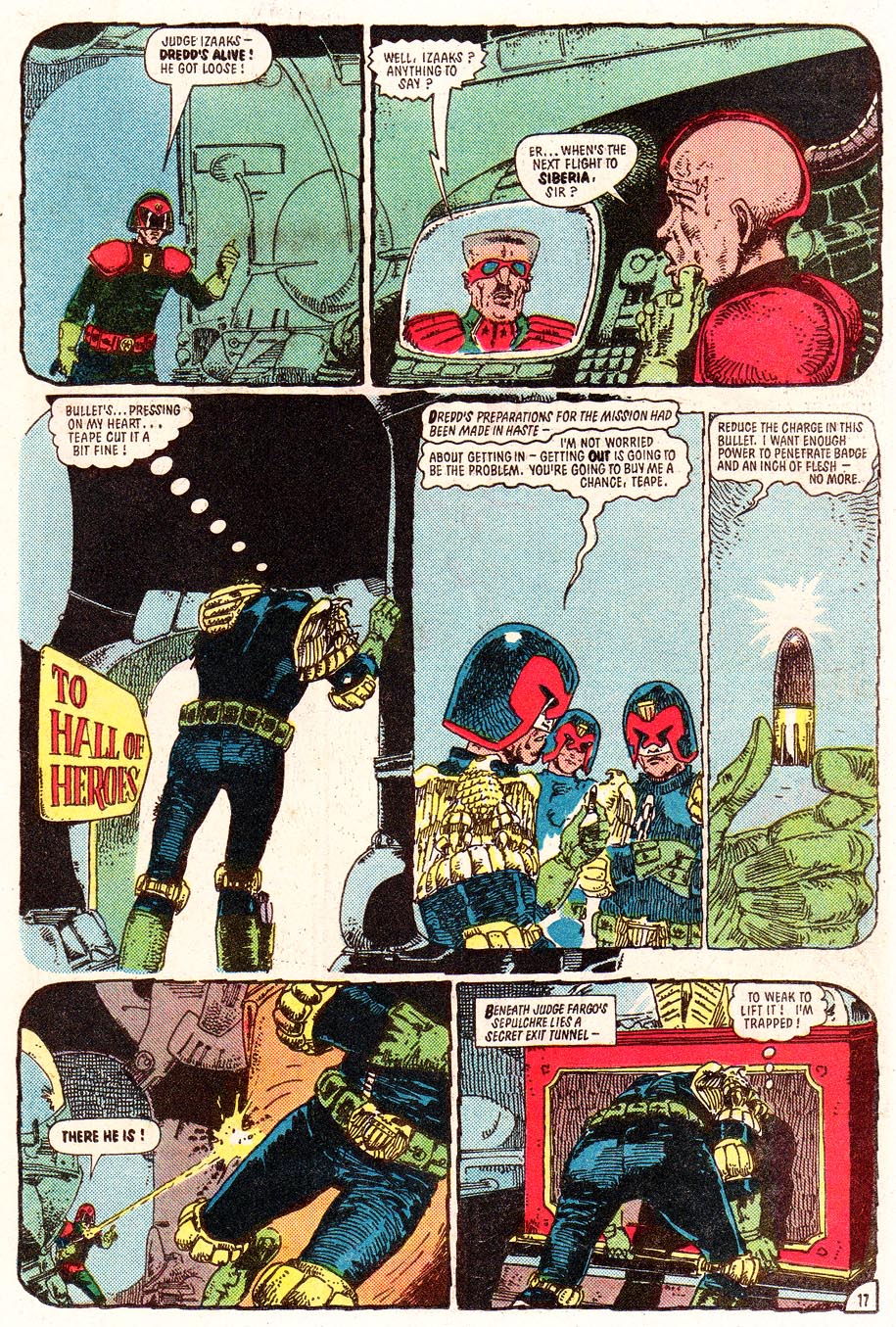 Read online Judge Dredd (1983) comic -  Issue #23 - 17