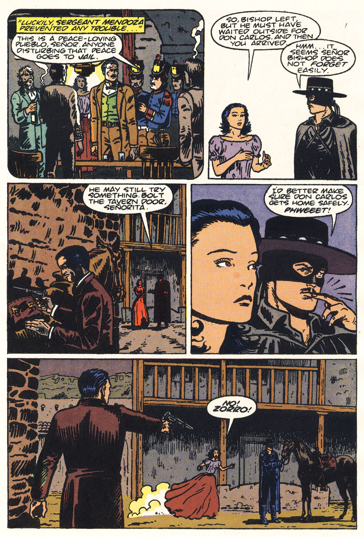 Read online Zorro (1990) comic -  Issue #10 - 5
