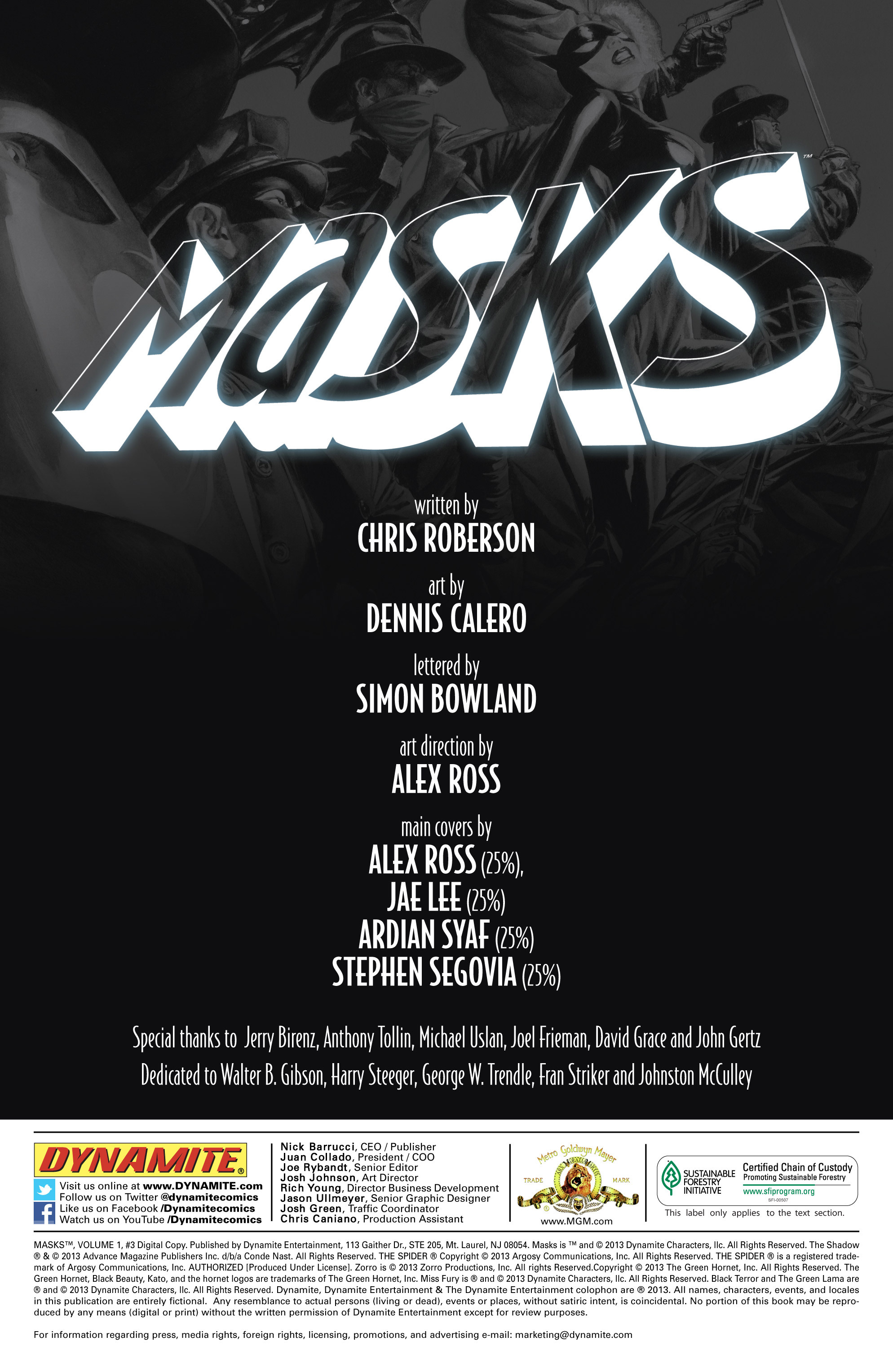 Read online Masks comic -  Issue #3 - 5
