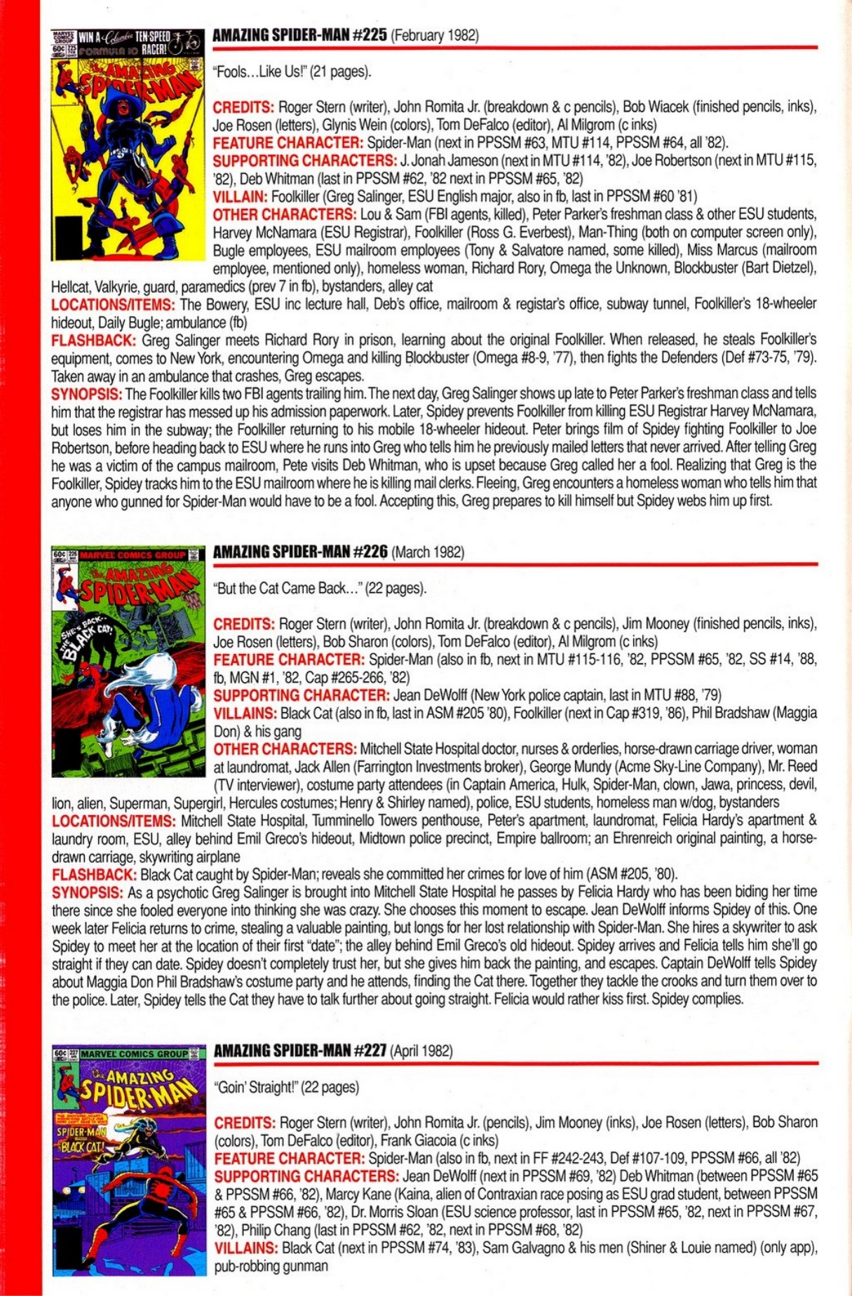 Read online Official Index to the Marvel Universe comic -  Issue #5 - 16