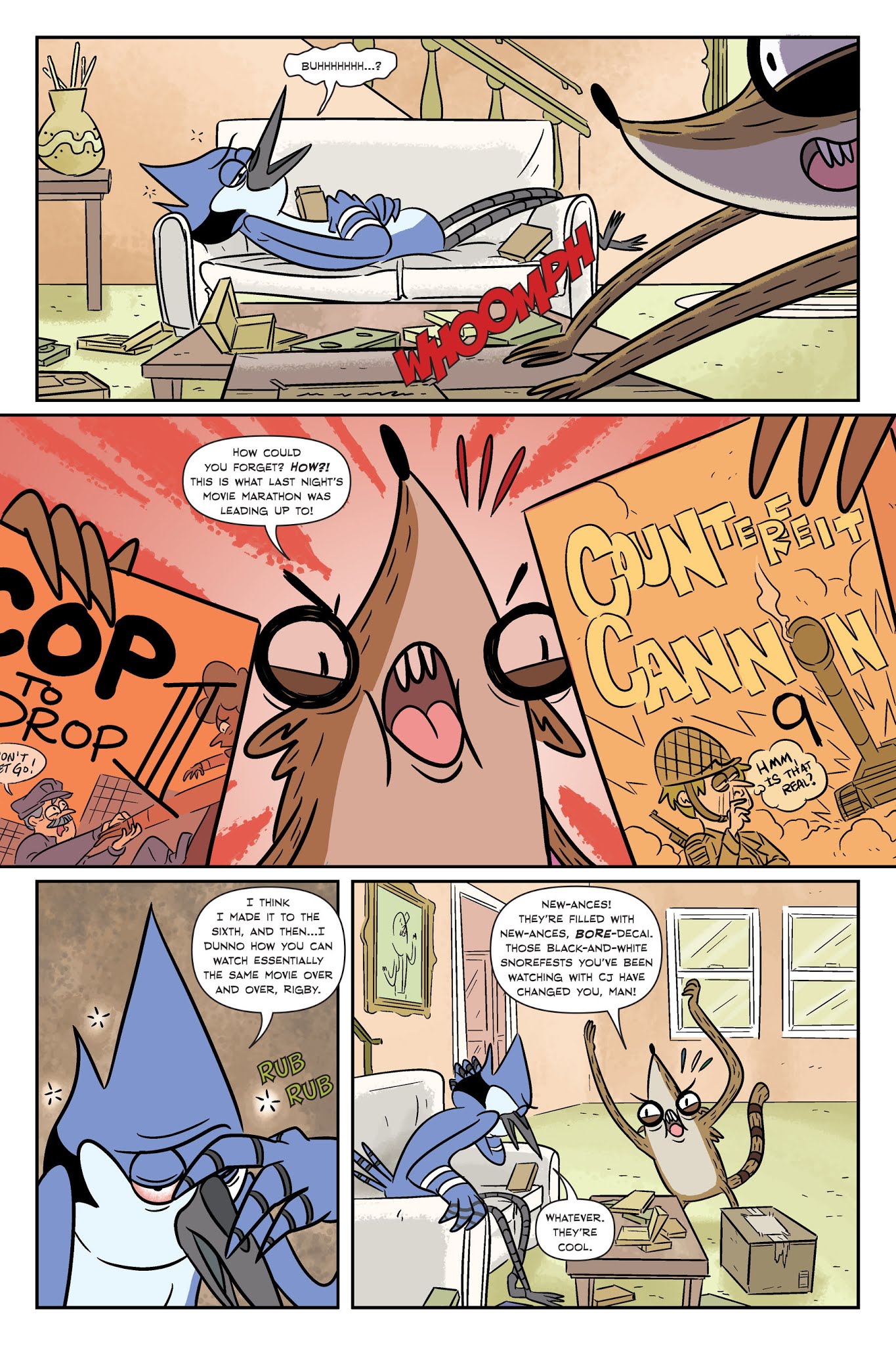 Read online Regular Show: Noir Means Noir, Buddy comic -  Issue # TPB (Part 1) - 9