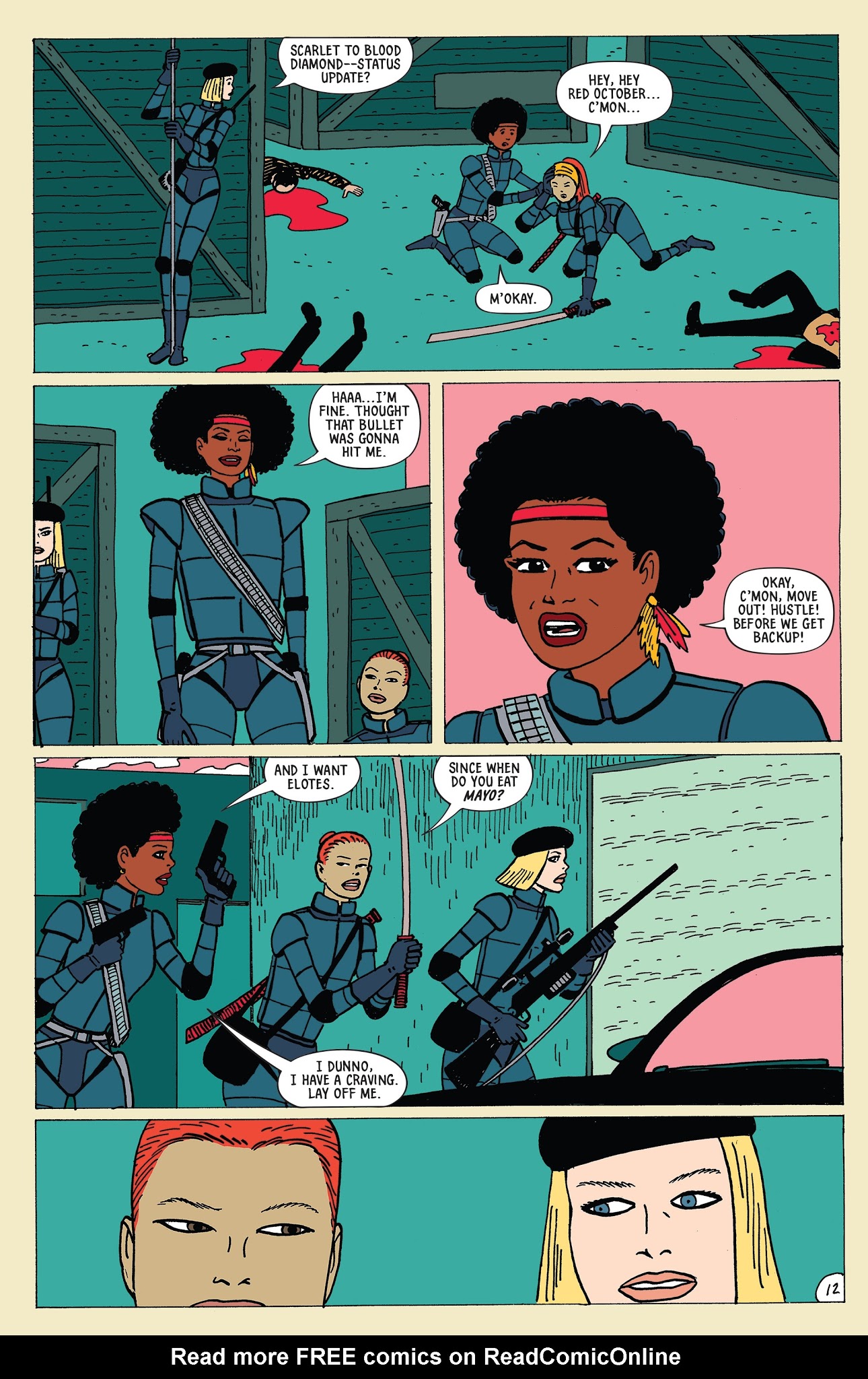 Read online Assassinistas comic -  Issue #2 - 14