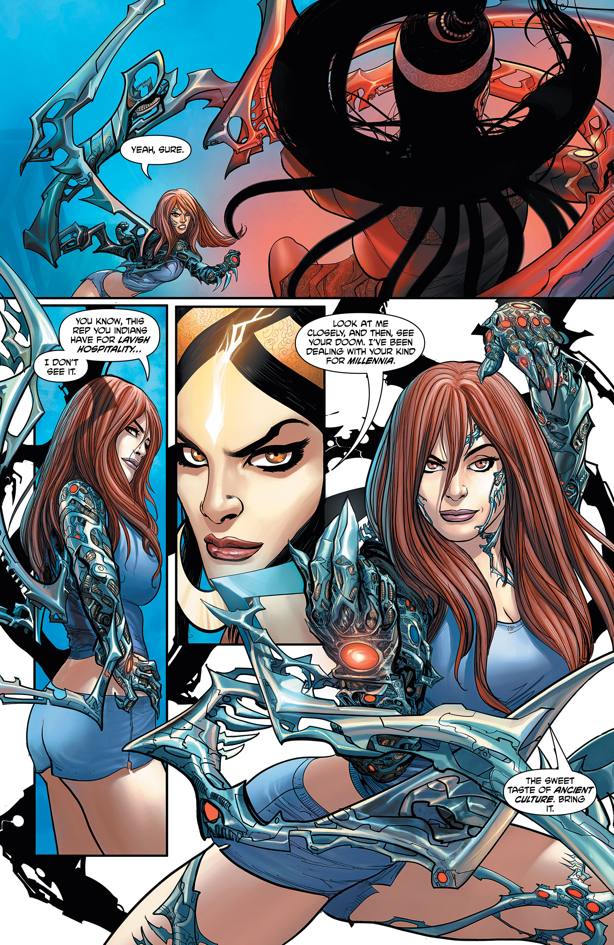 Read online Devi/Witchblade comic -  Issue # Full - 24