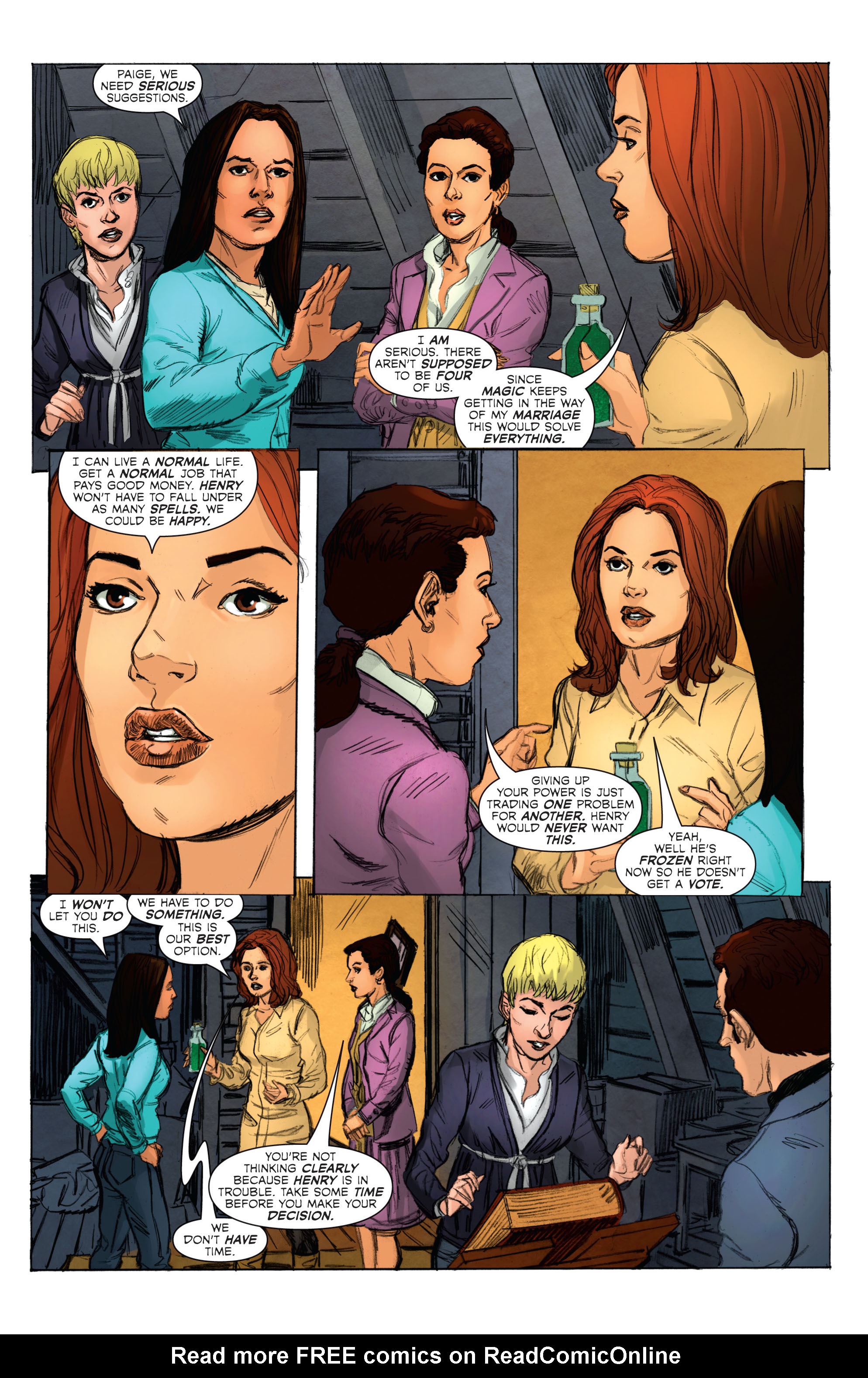 Read online Charmed comic -  Issue # _TPB 3 - 141