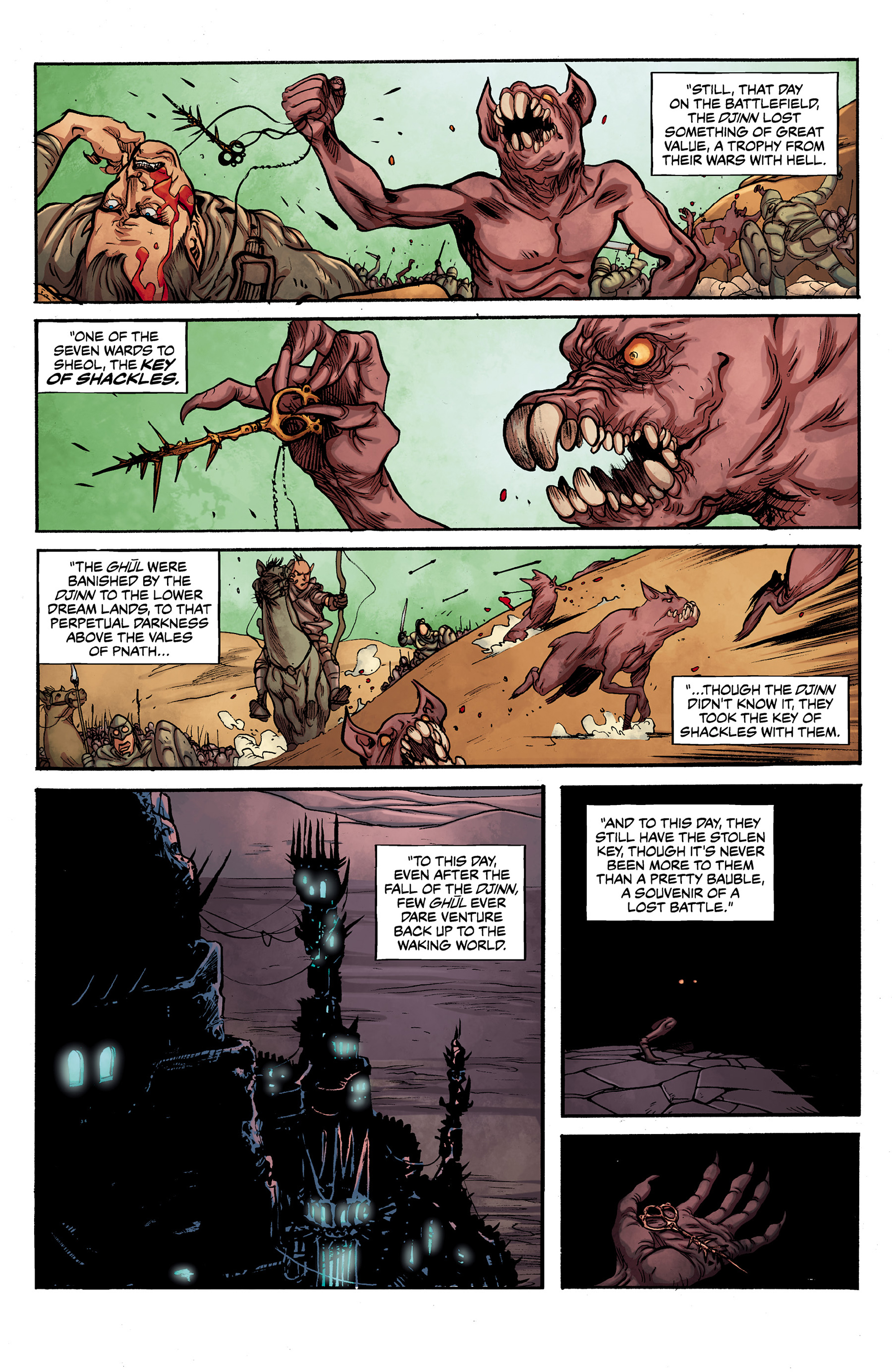 Read online Alabaster: The Good, the Bad and the Bird comic -  Issue #5 - 7