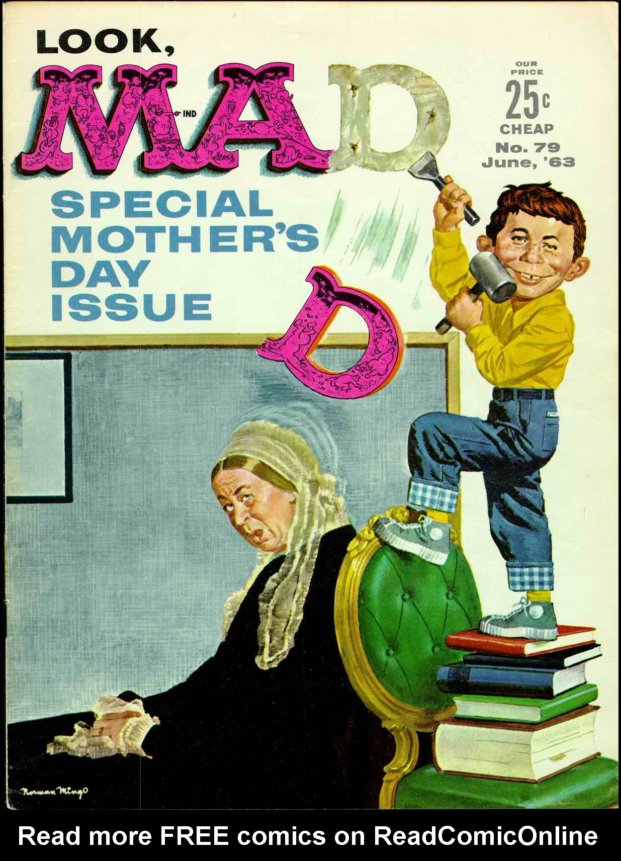Read online MAD comic -  Issue #79 - 1
