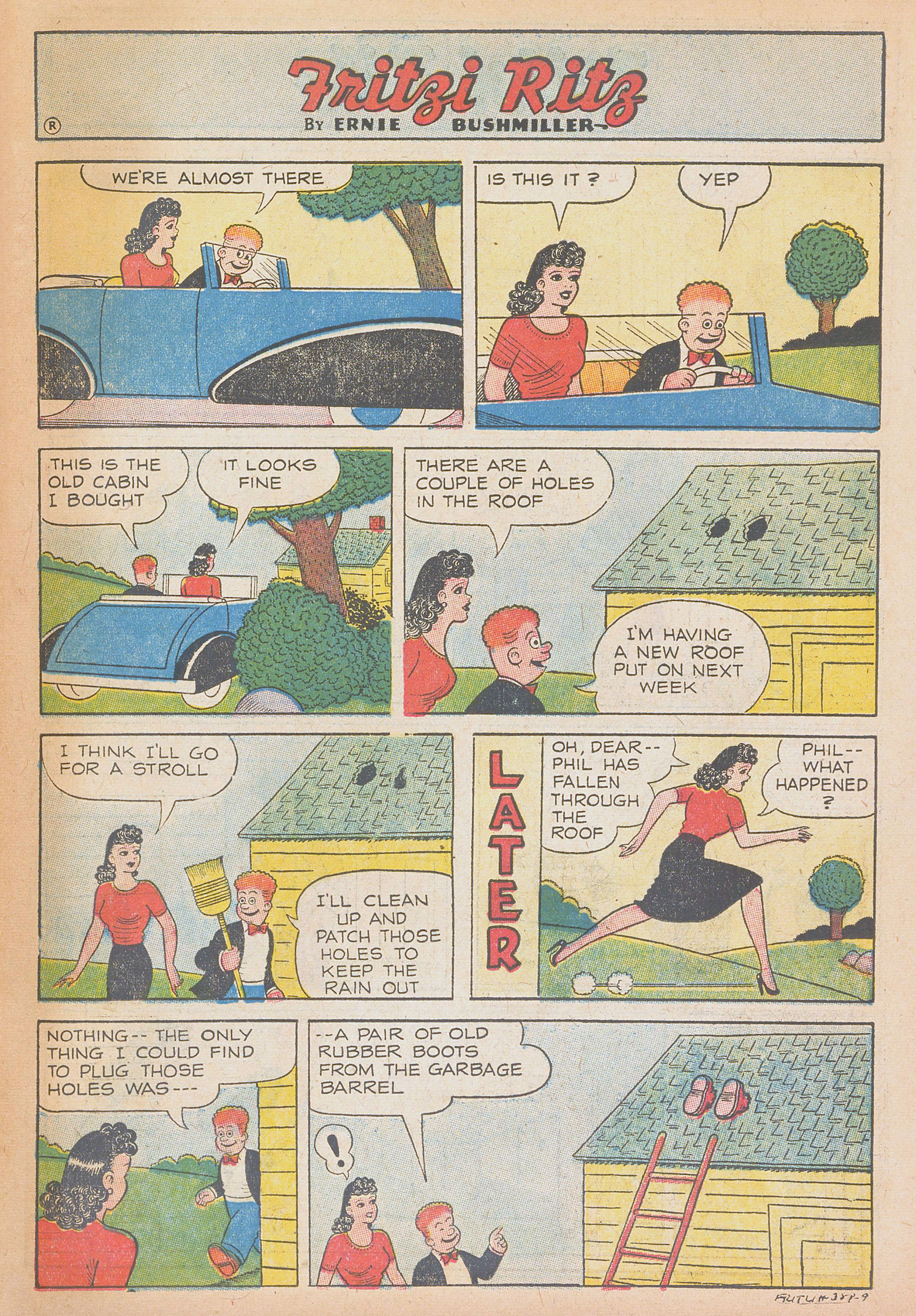 Read online Fritzi Ritz (1953) comic -  Issue #38 - 11
