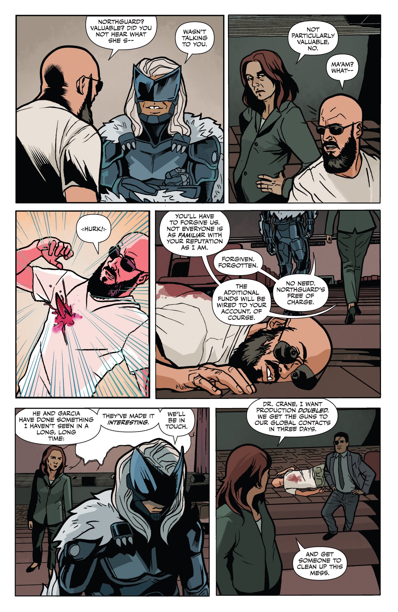 Read online Northguard: Season 2 comic -  Issue #3 - 8