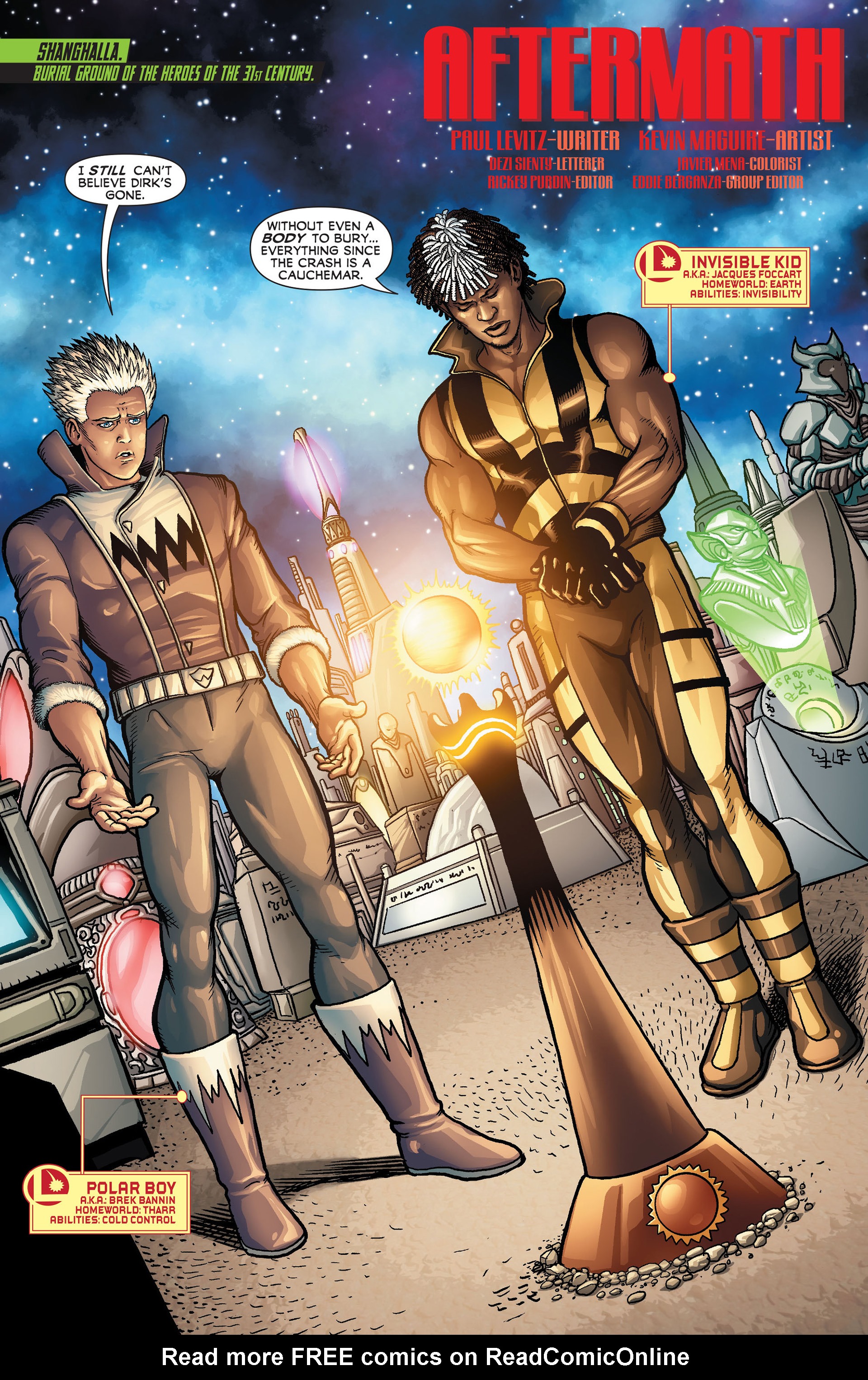 Read online Legion of Super-Heroes (2011) comic -  Issue #23 - 2