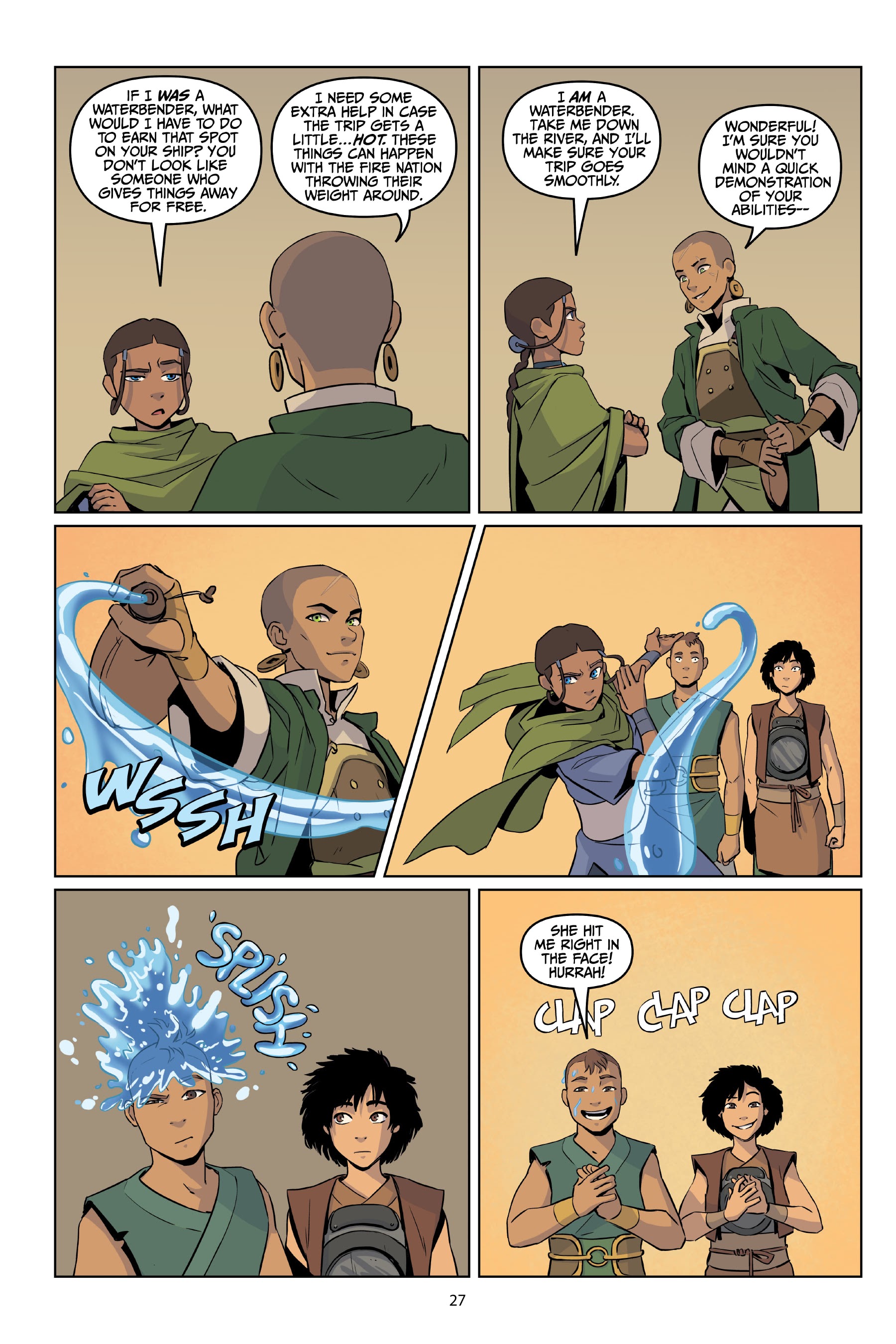 Read online Avatar: The Last Airbender—Katara and the Pirate's Silver comic -  Issue # TPB - 28