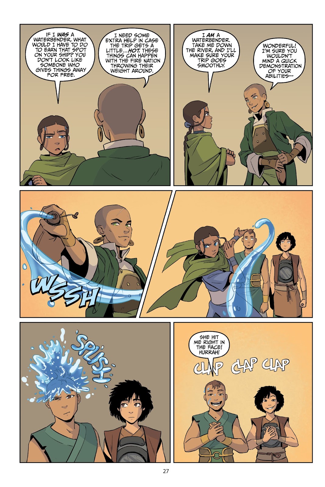 Avatar: The Last Airbender—Katara and the Pirate's Silver issue TPB - Page 28