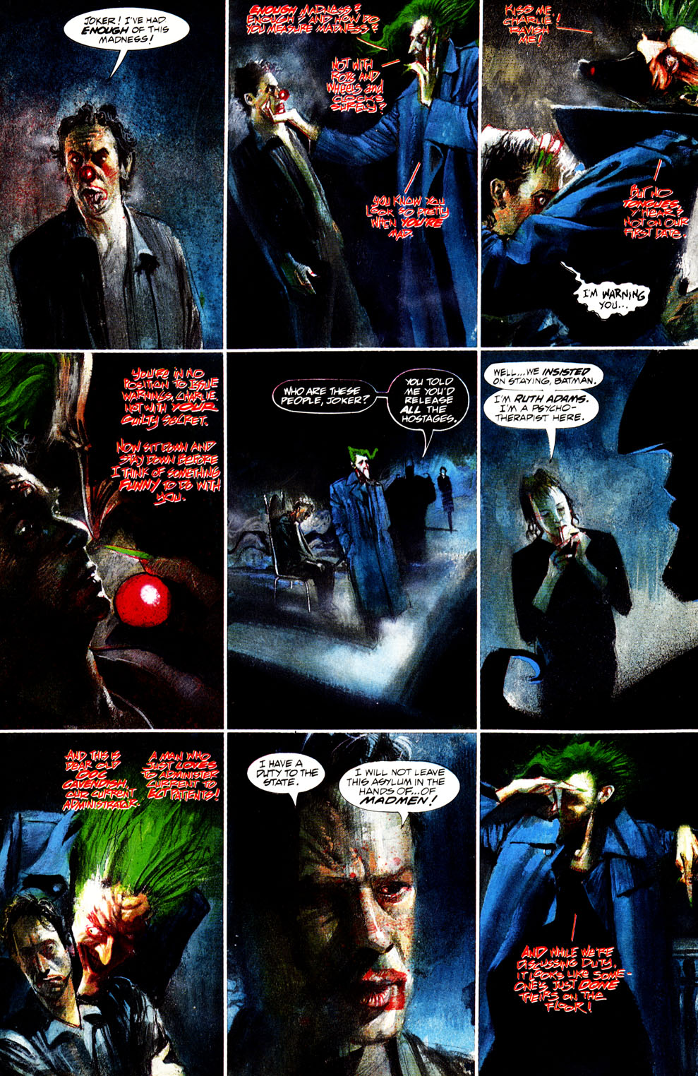 Read online Batman: Arkham Asylum (1989) comic -  Issue # Full - 31