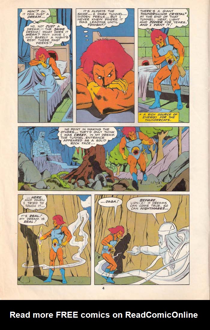 Read online ThunderCats (1987) comic -  Issue #29 - 4