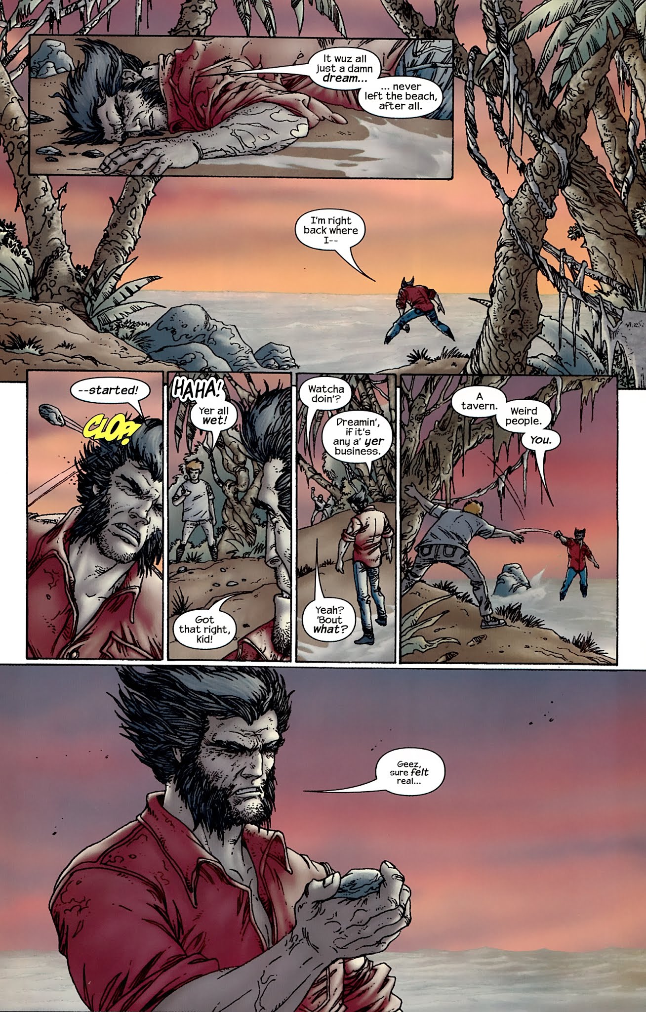 Read online Wolverine: Xisle comic -  Issue #3 - 4