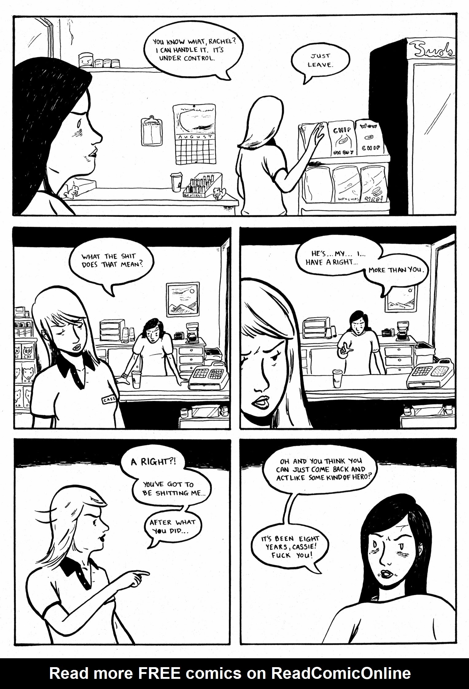 Read online Only Skin comic -  Issue #3 - 26