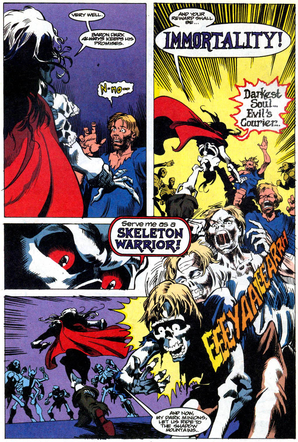 Read online Skeleton Warriors comic -  Issue #1 - 5