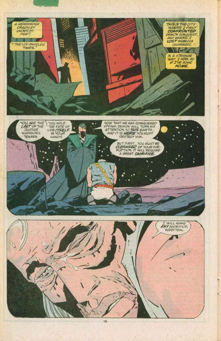 Read online Justice (1986) comic -  Issue #11 - 19