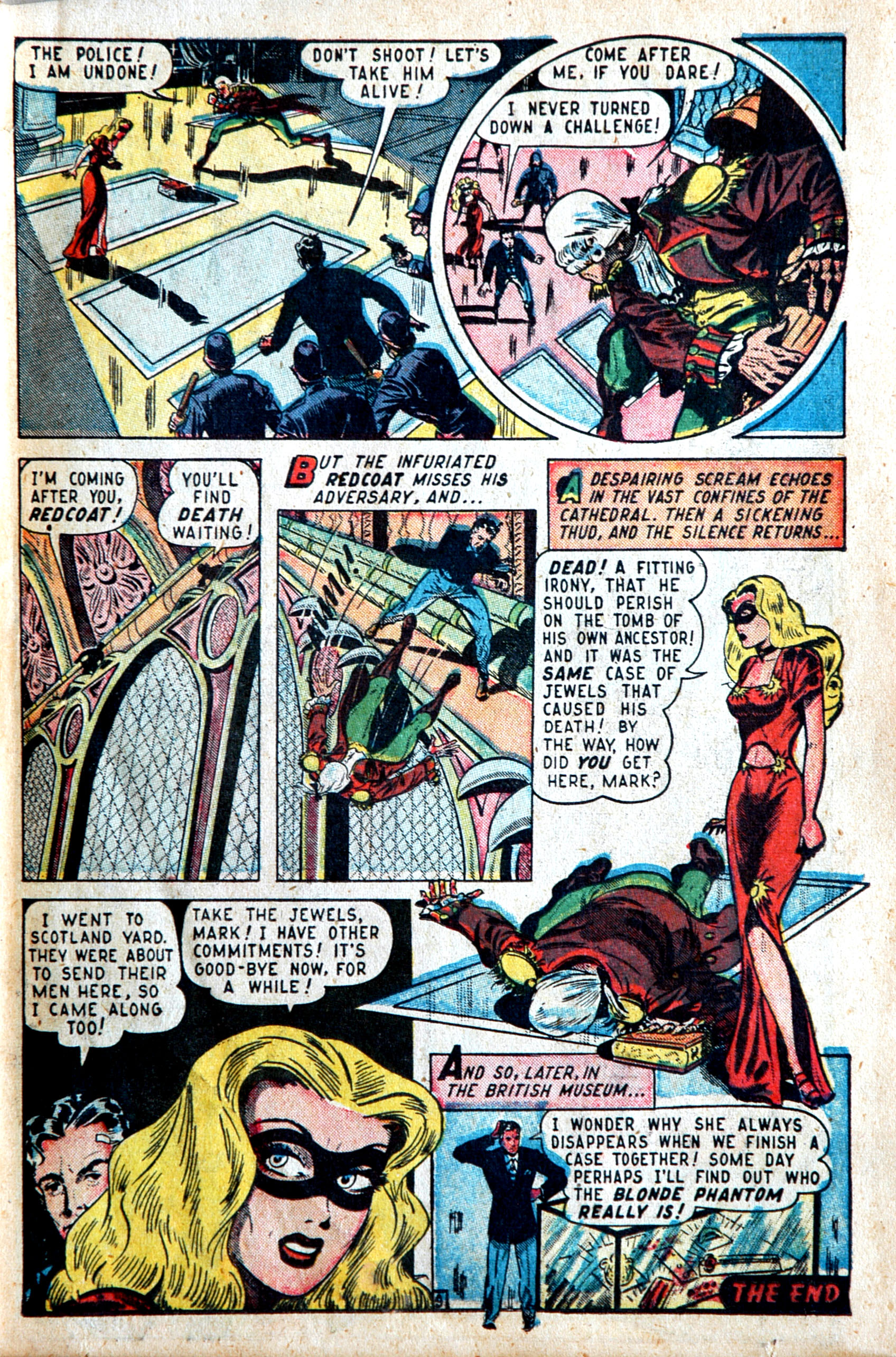 Read online Blonde Phantom Comics comic -  Issue #13 - 11