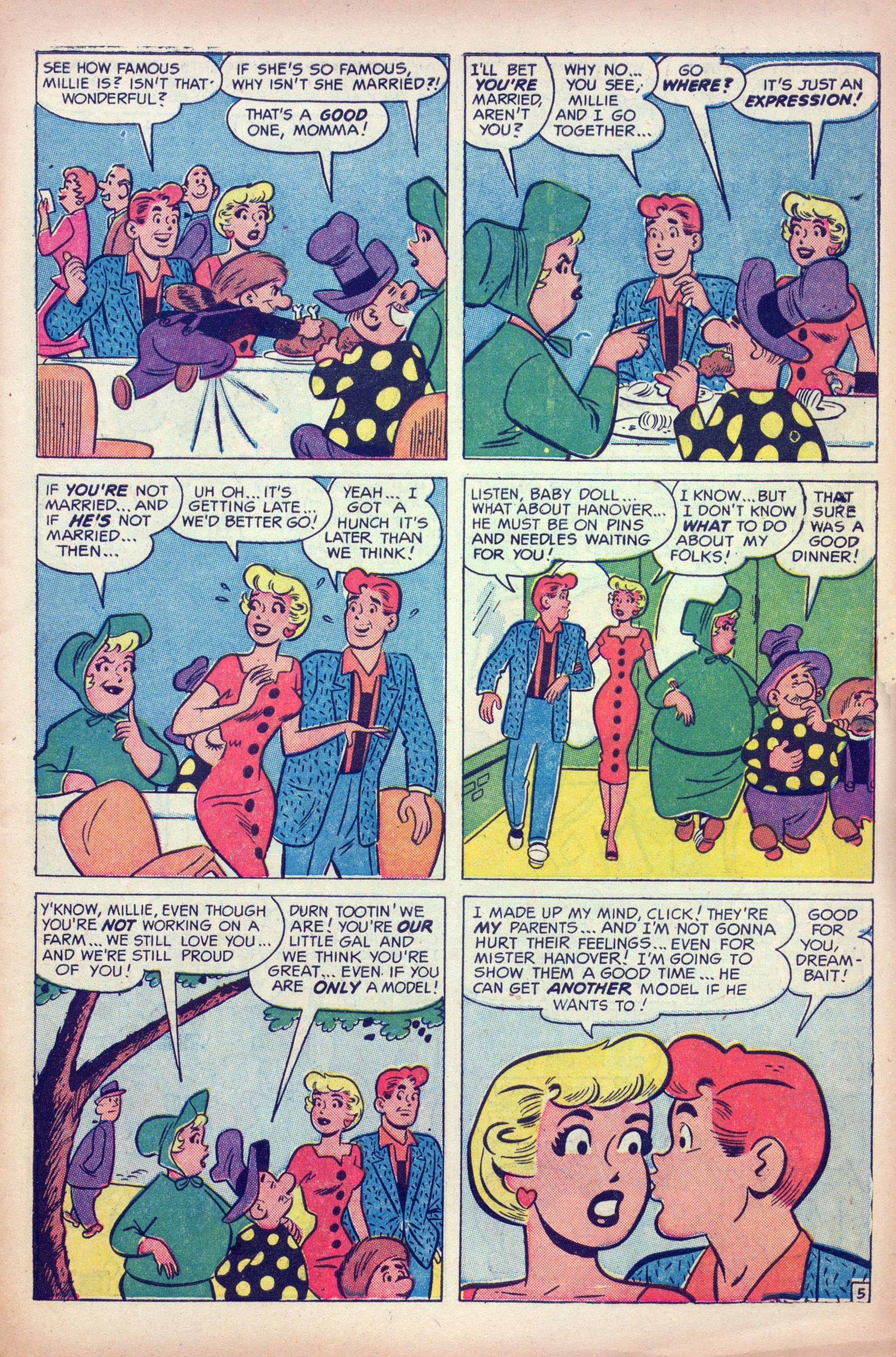 Read online Millie the Model comic -  Issue #79 - 7