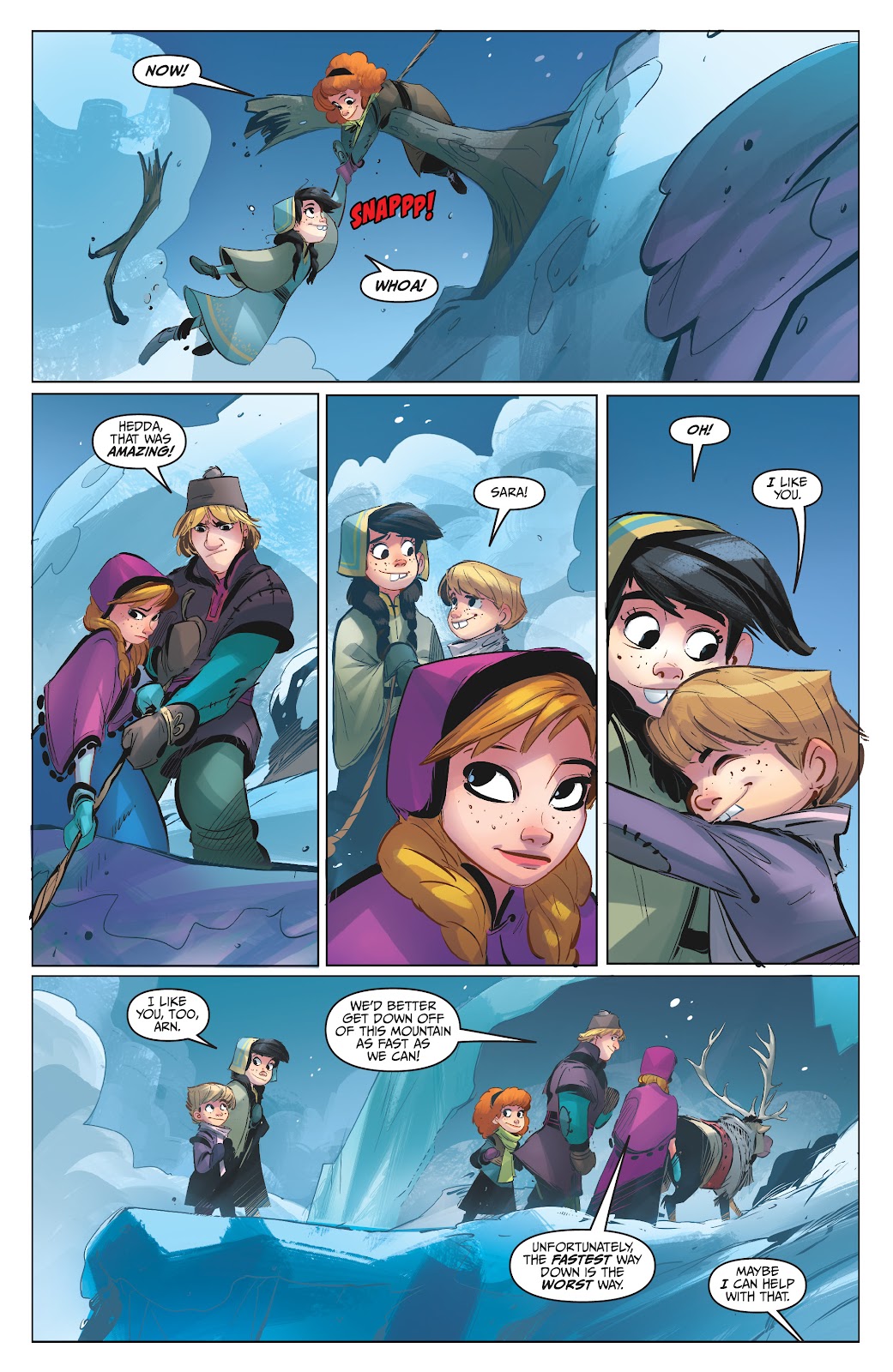 Read online Disney Frozen: The Hero Within comic -  Issue #3 - 19