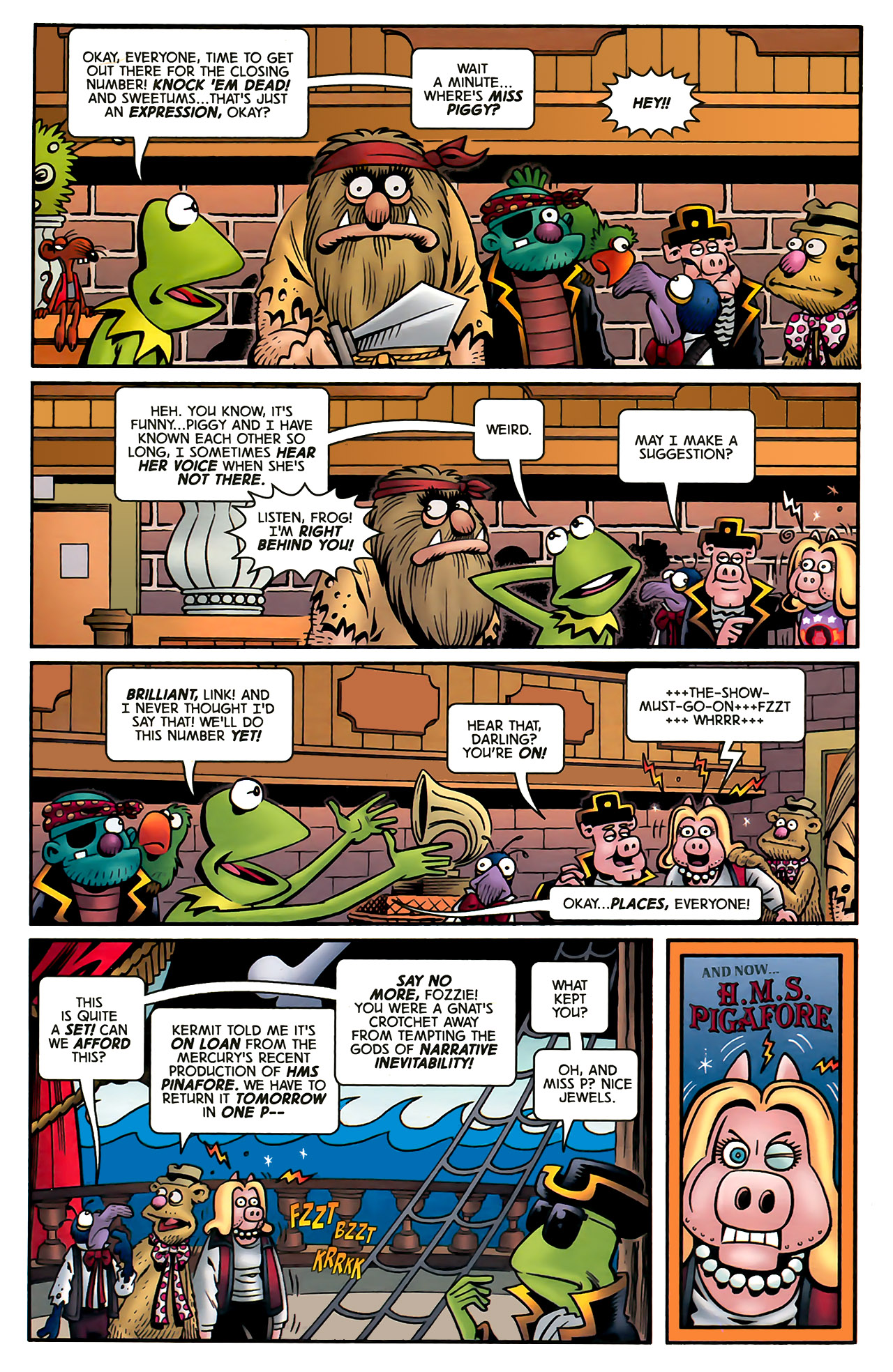 Read online The Muppet Show: The Treasure of Peg-Leg Wilson comic -  Issue #3 - 20